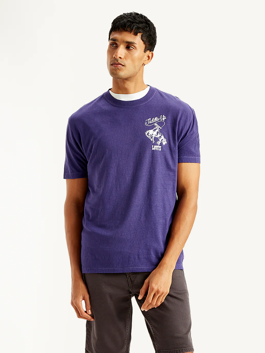 Men's Graphic Print Loose Fit T-shirt - Image 2