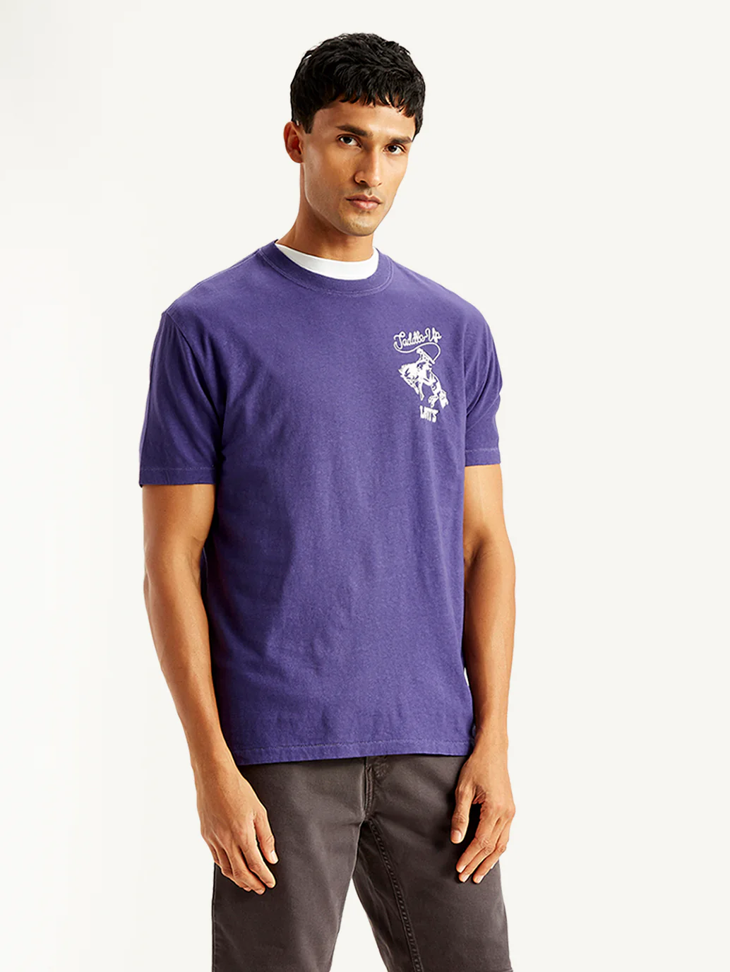 Men's Graphic Print Loose Fit T-shirt - Image 5