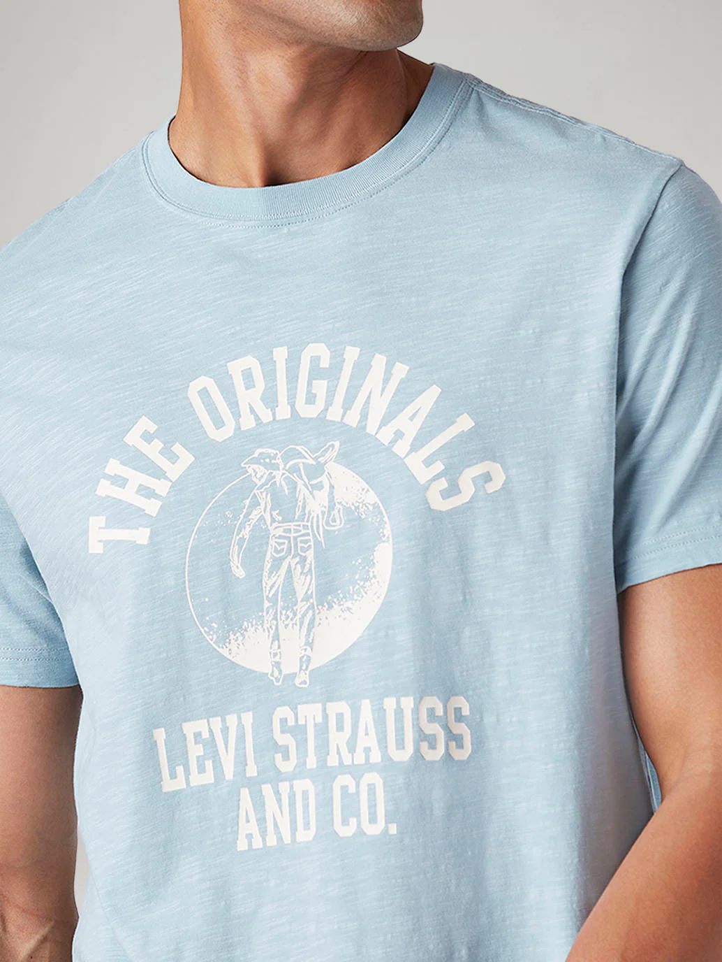 Men's Graphic Print Regular Fit Overdyed T-Shirt - Image 4