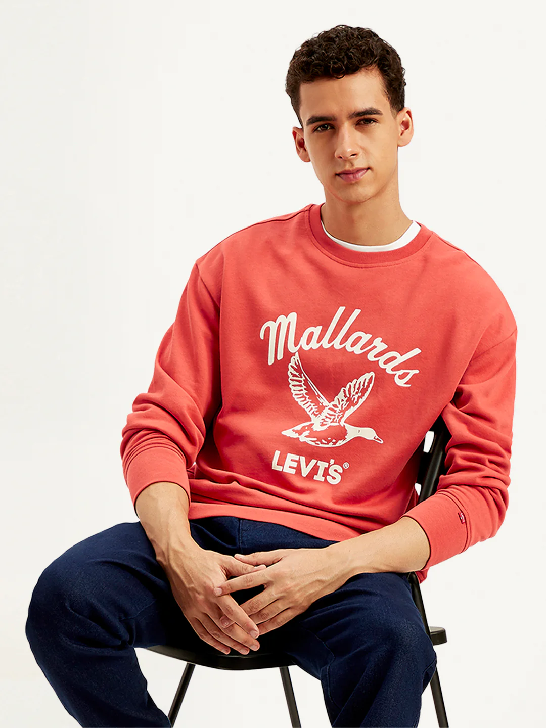 Men's Graphic Print Regular Fit Sweatshirt - Image 5