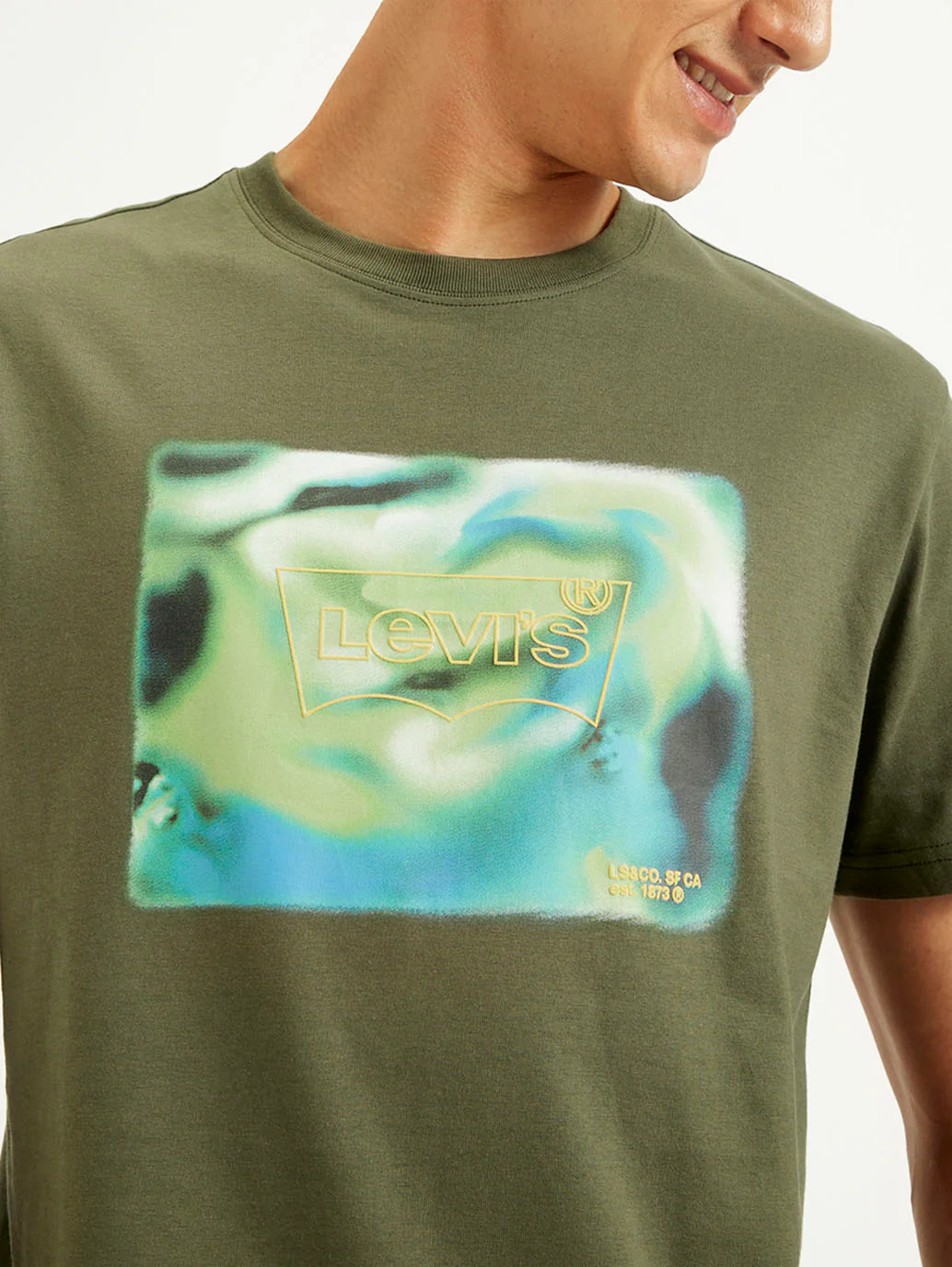 Men's Graphic Print Slim Fit T-Shirt - Image 4