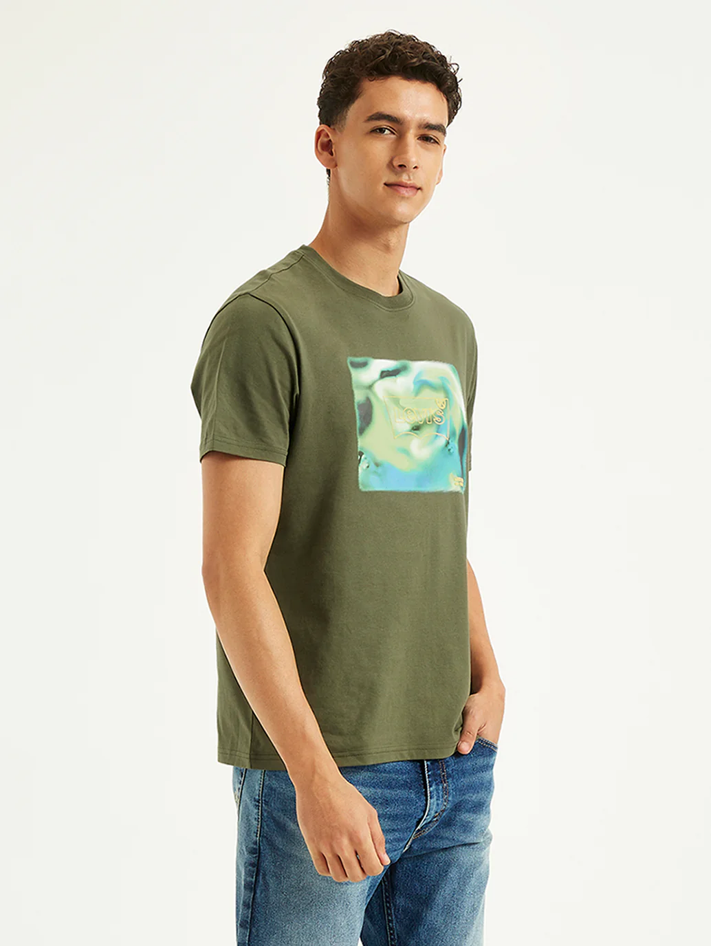 Men's Graphic Print Slim Fit T-Shirt - Image 5