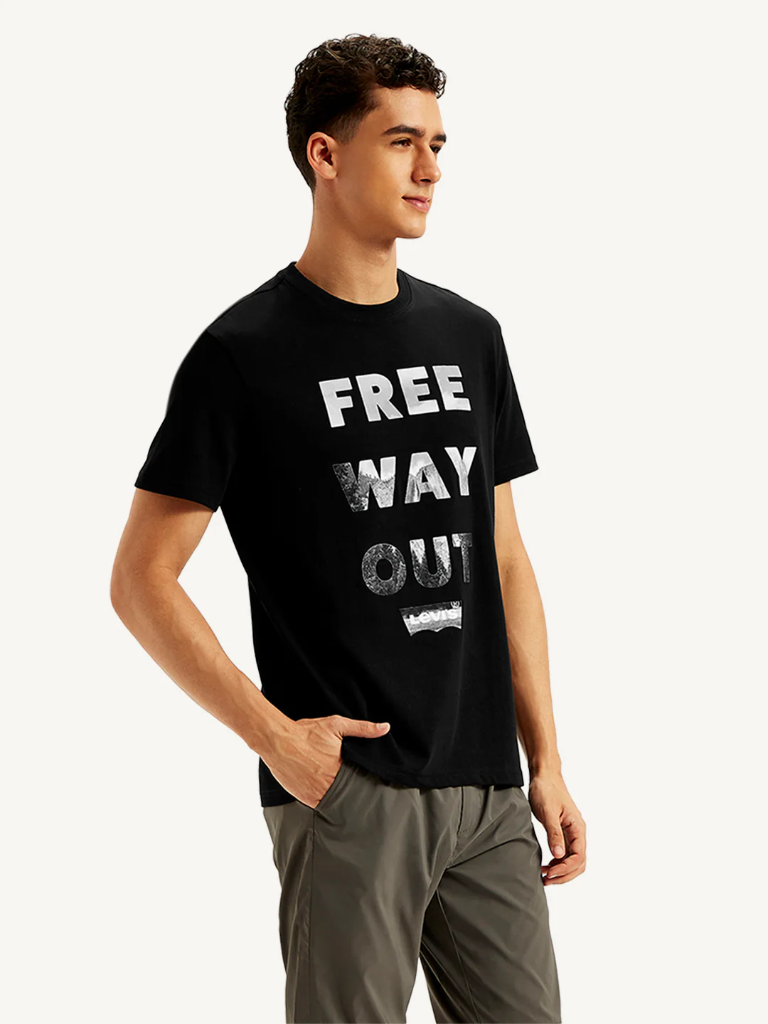 Men's Graphic Print Slim Fit T-Shirt - Image 4