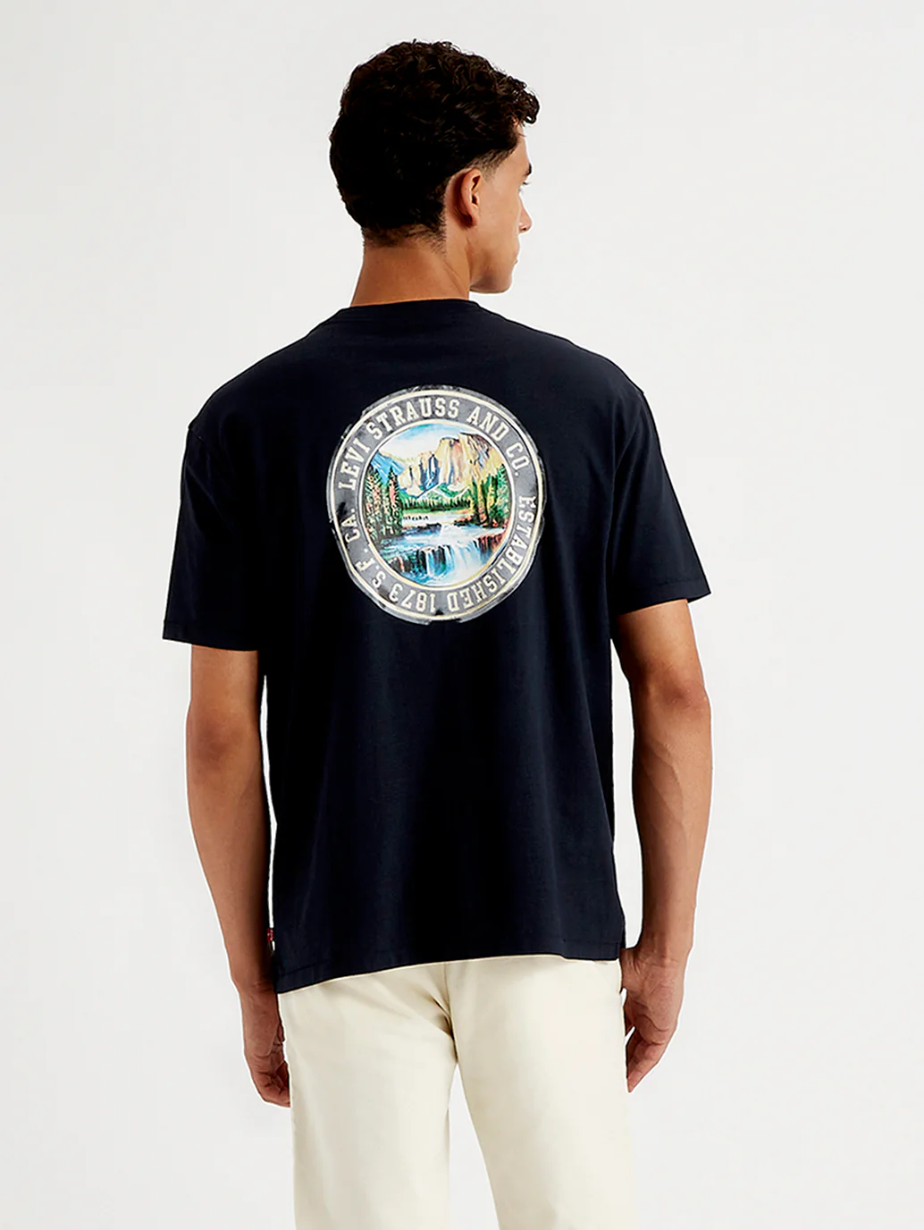 Men's Graphic Print Loose Fit T-Shirt - Image 5