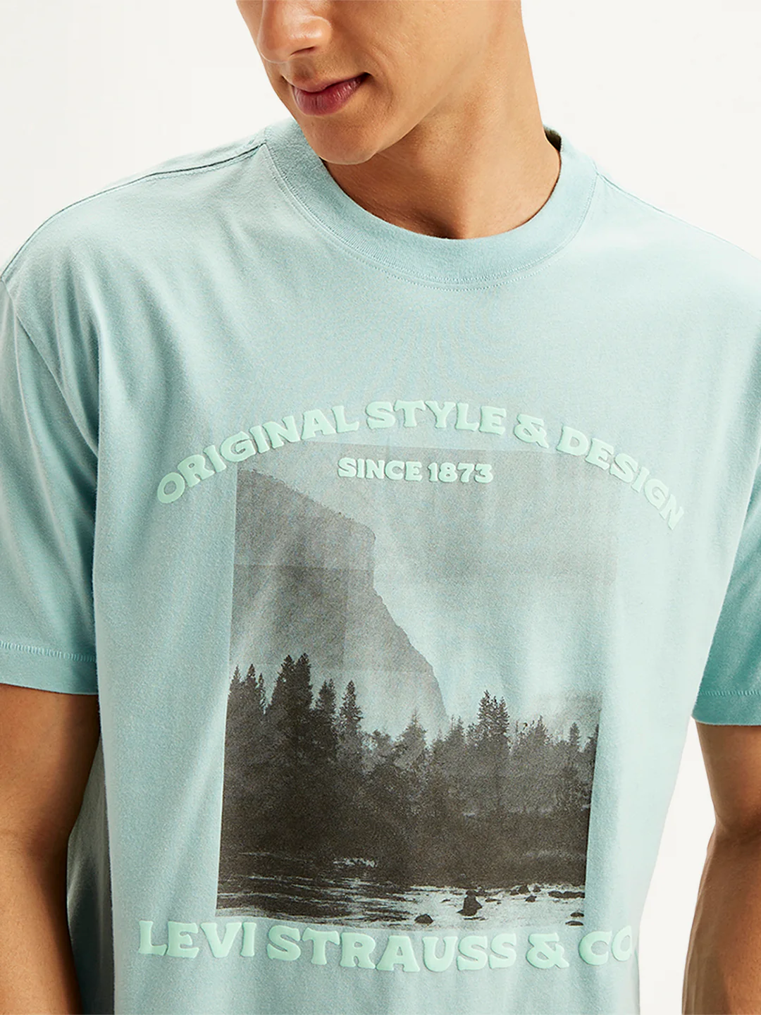 Men's Graphic Print Loose Fit T-Shirt - Image 4