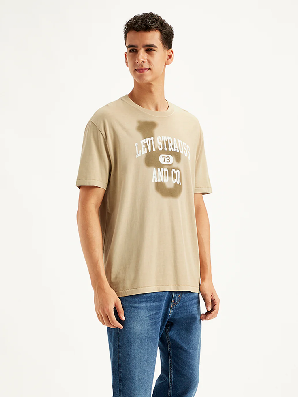 Men's Graphic Print Loose Fit T-Shirt - Image 5