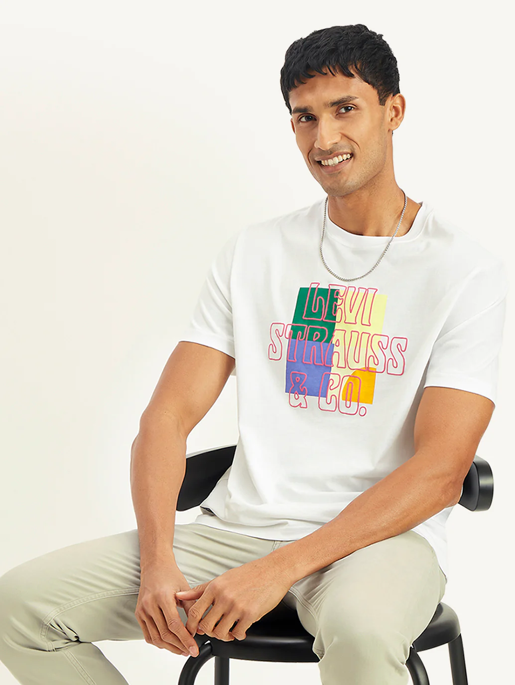 Men's Graphic Print Regular Fit T-Shirt - Image 2