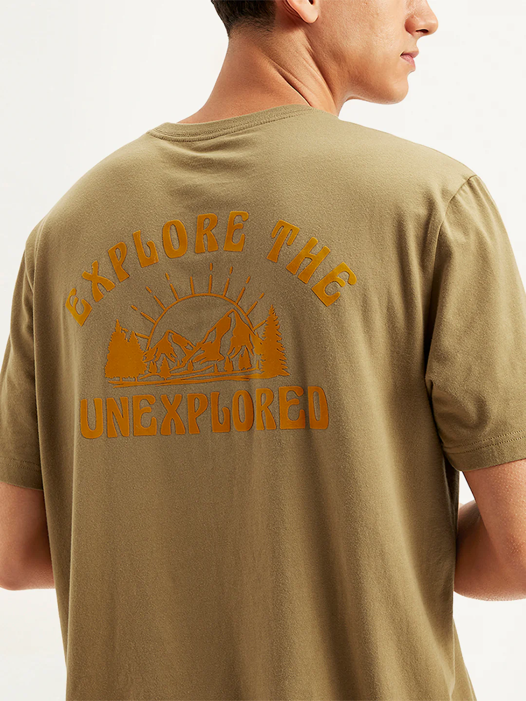 Men's Graphic Print Regular Fit T-Shirt - Image 3