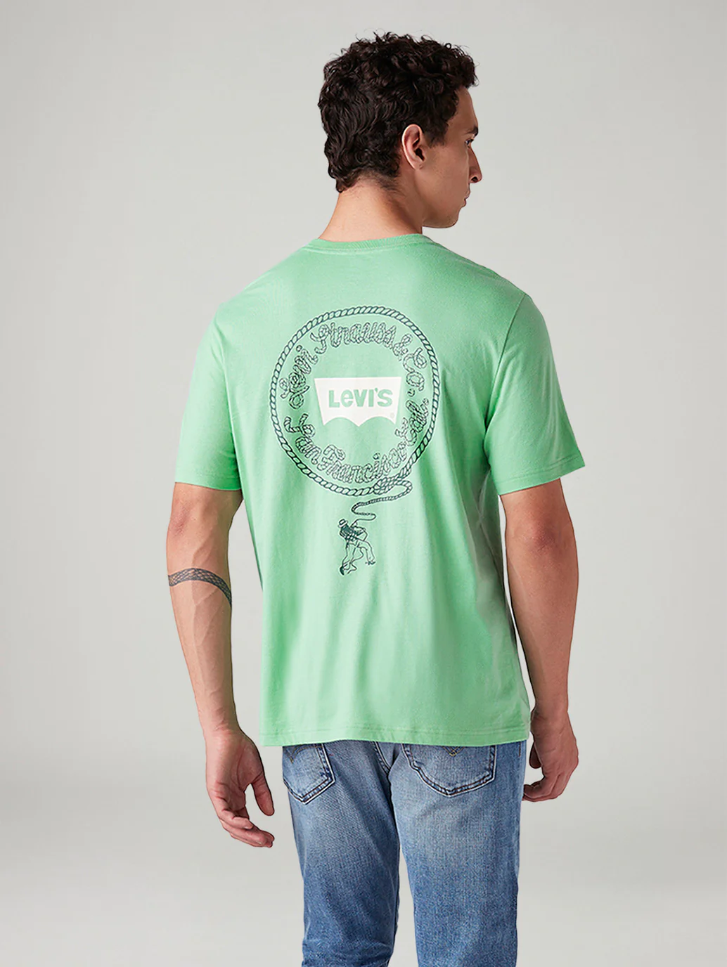 Men's Graphic Print Regular Fit T-Shirt