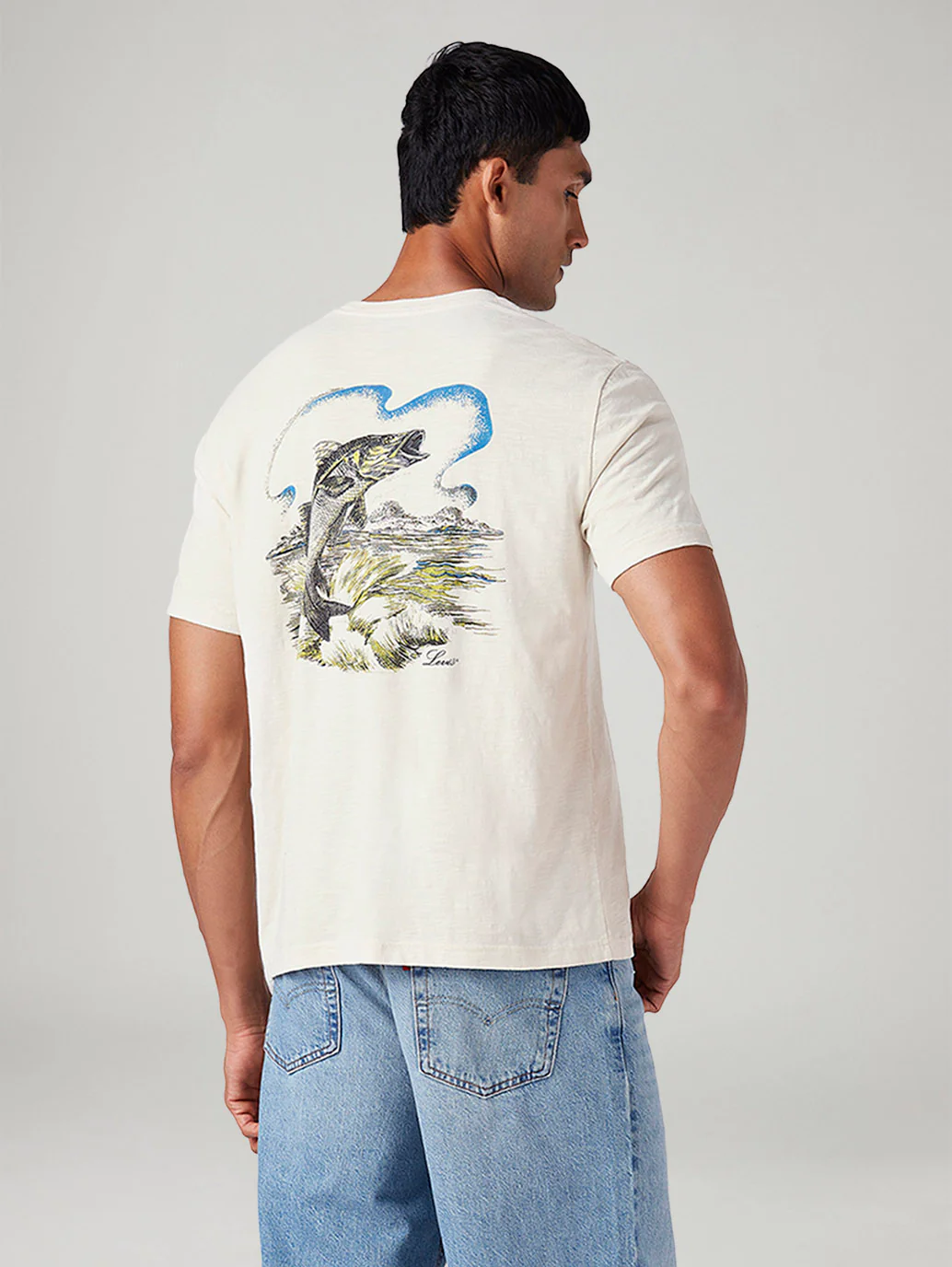 Men's Graphic Print Regular Fit T-Shirt - Image 4