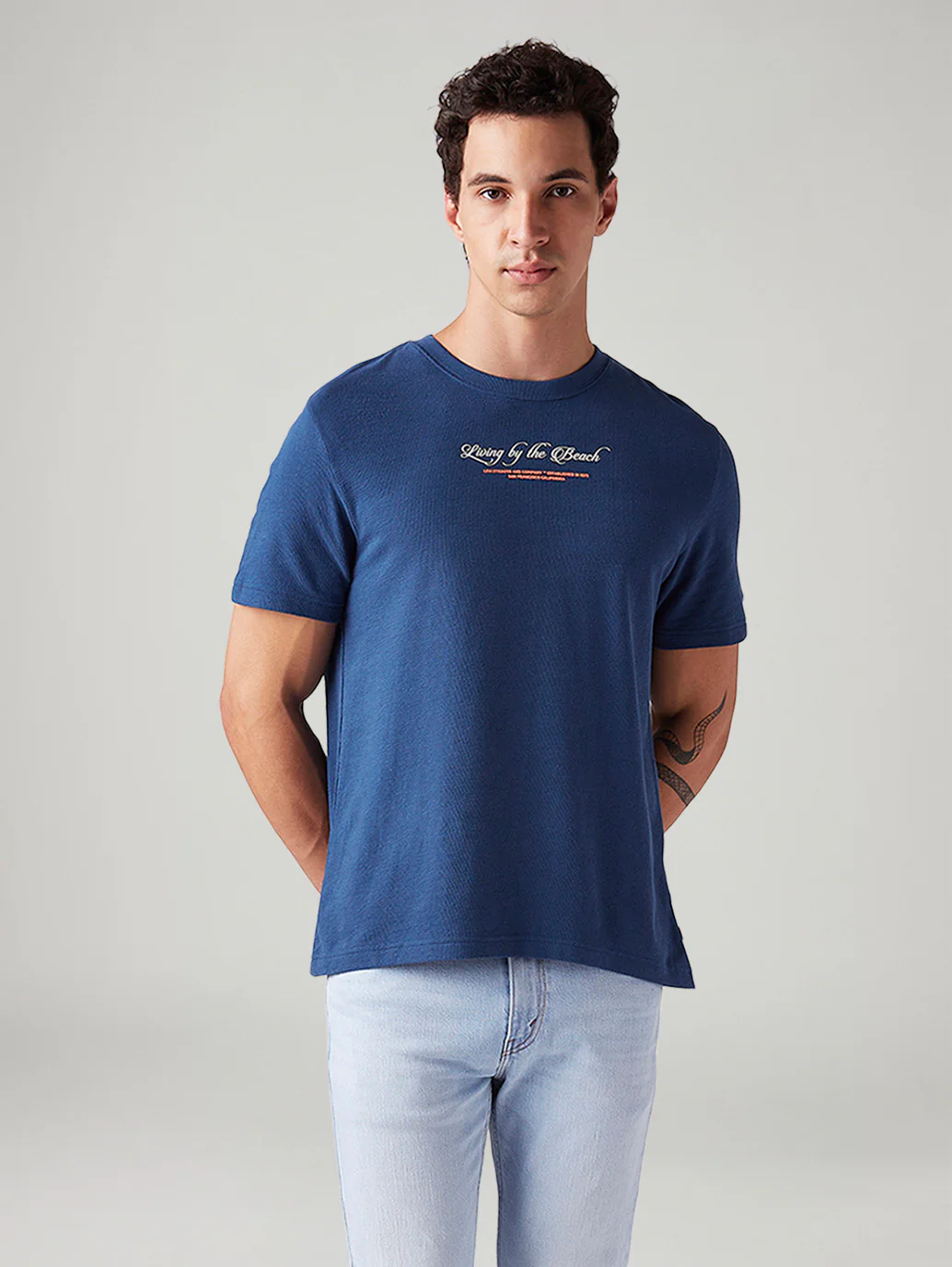 Men's Graphic Print Regular Fit T-Shirt