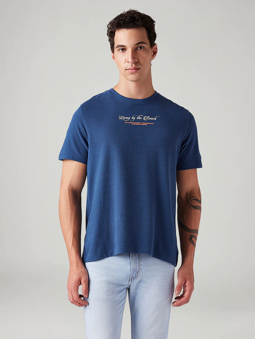 Men's Graphic Print Regular Fit T-Shirt - Image 3