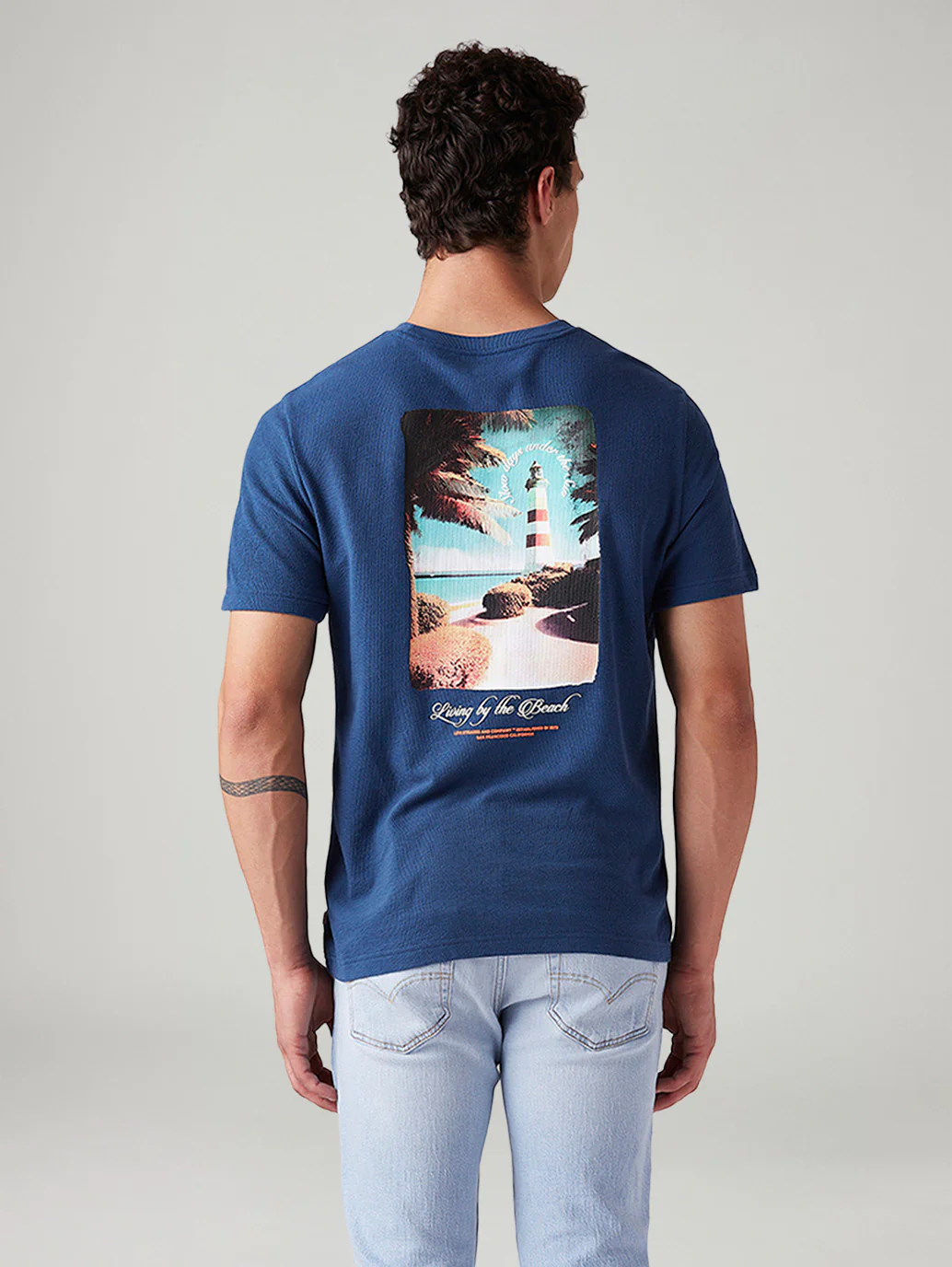 Men's Graphic Print Regular Fit T-Shirt - Image 4