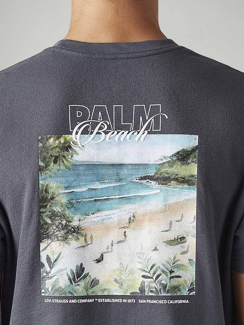 Men's Graphic Print Regular Fit T-Shirt - Image 2