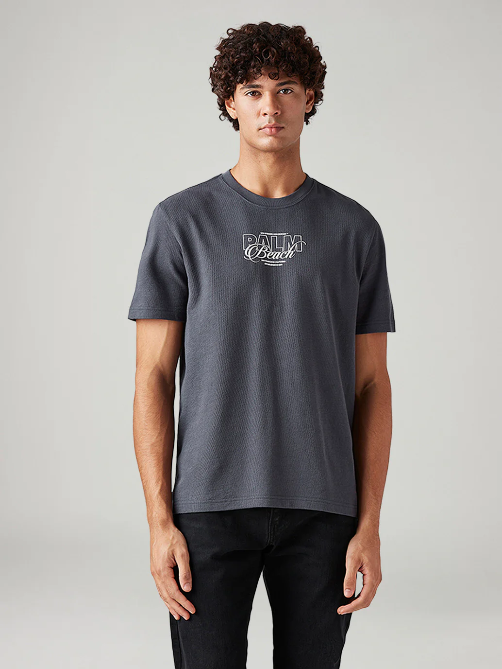 Men's Graphic Print Regular Fit T-Shirt - Image 3