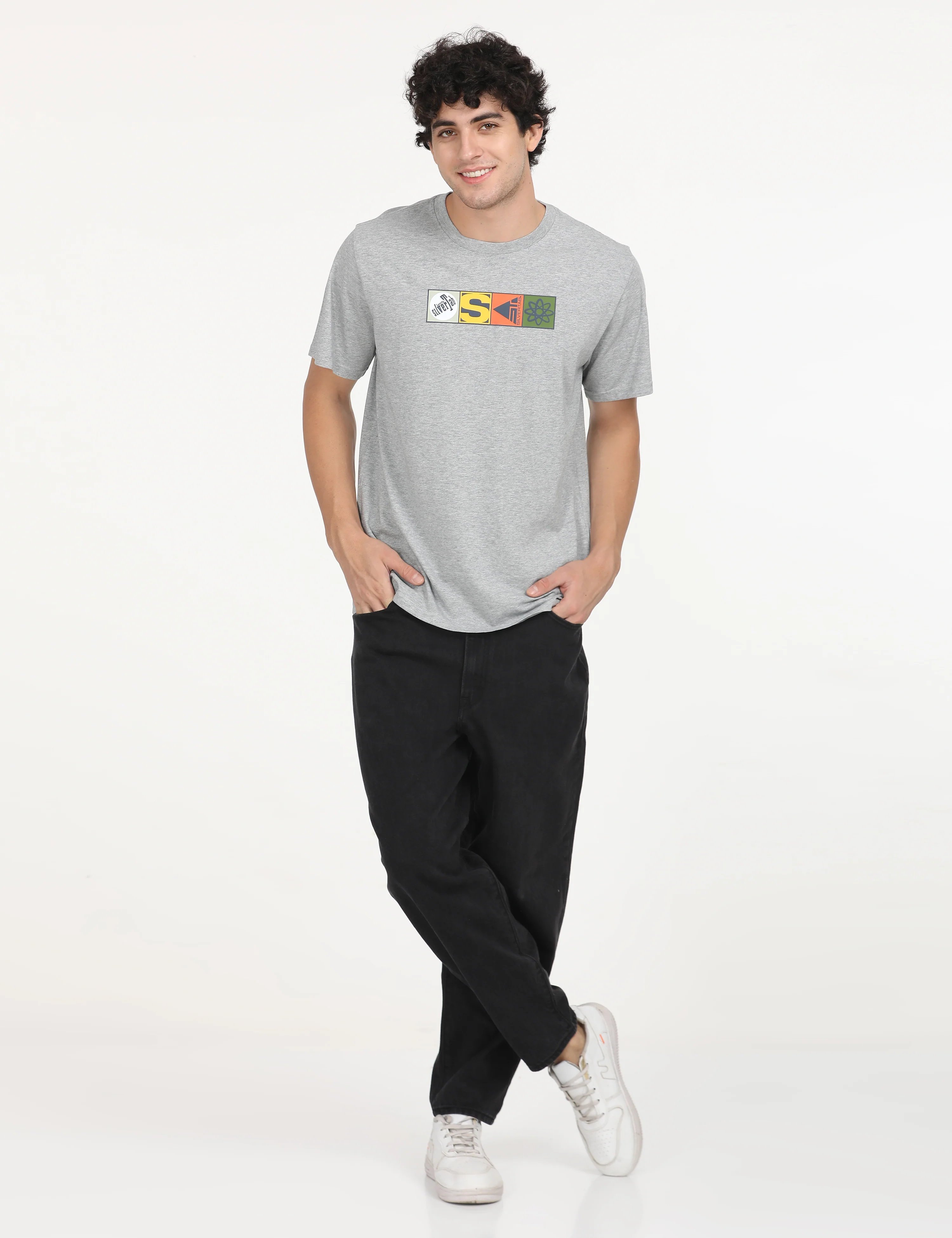Men's Graphic Print Loose Fit T-Shirt - Image 6