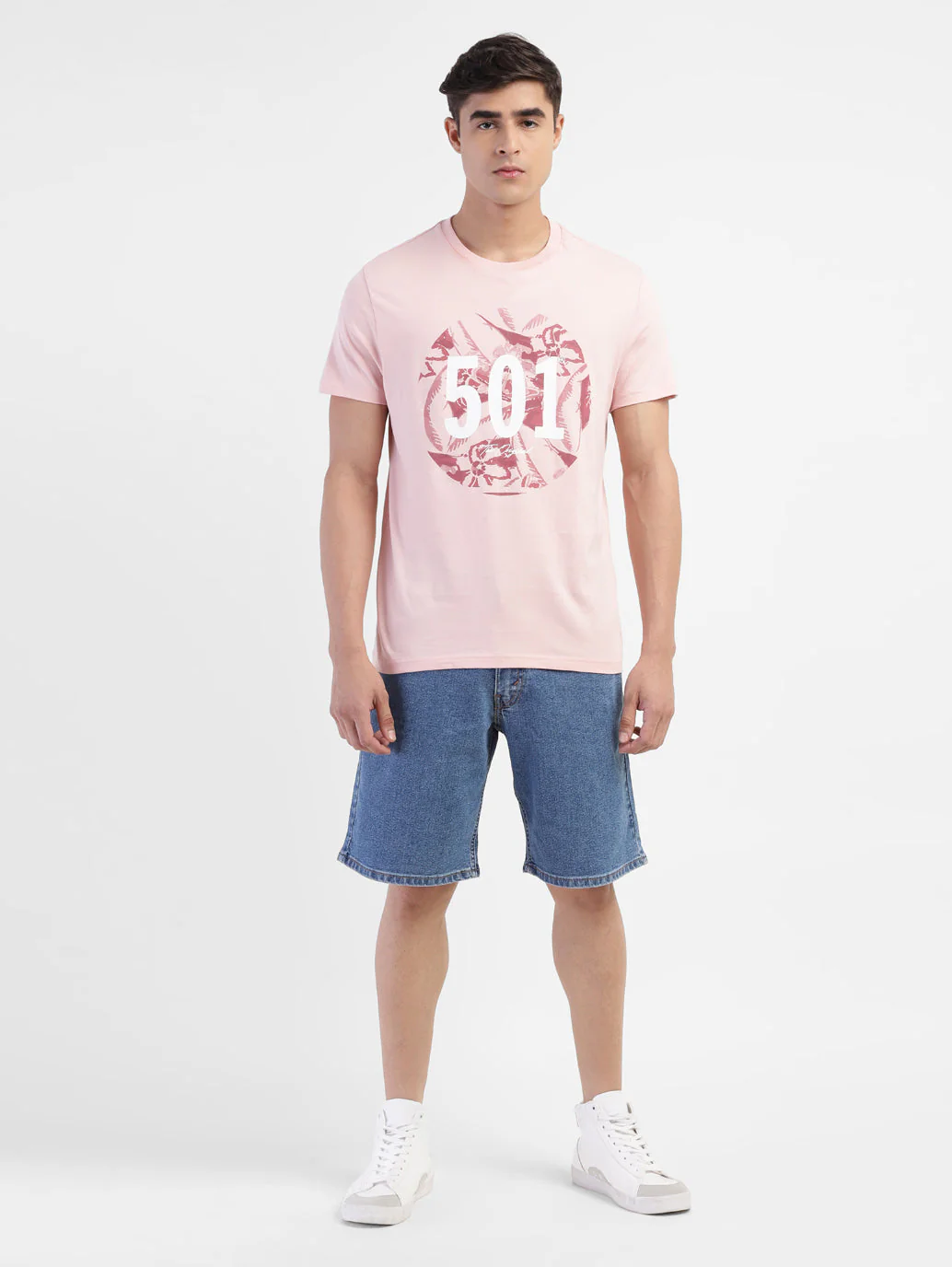 Men's Graphic Print Slim Fit T-shirt - Image 5