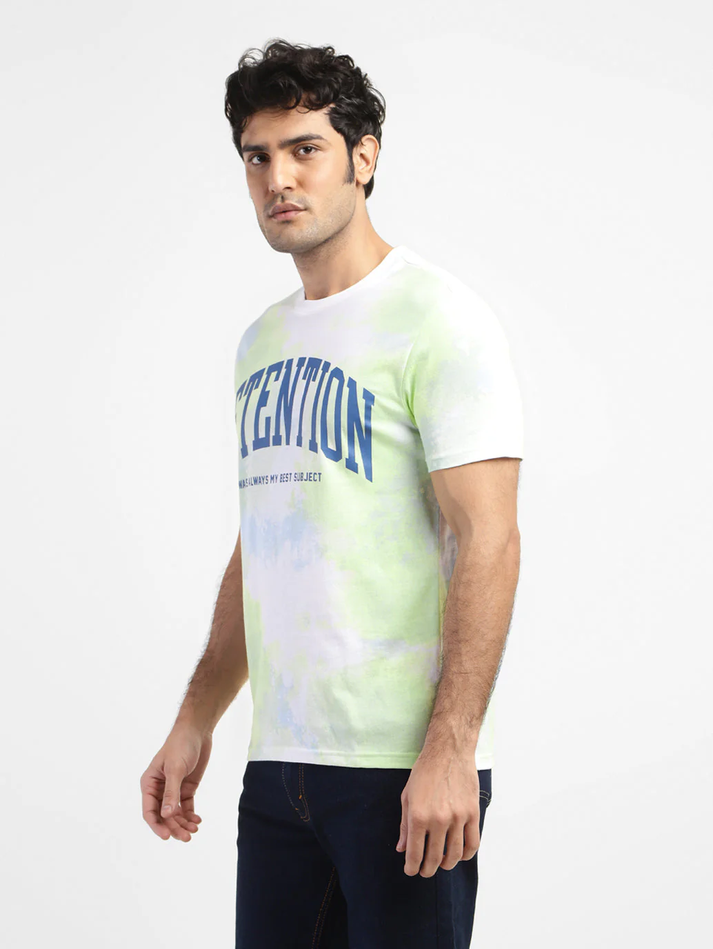Men's Graphic Print Slim Fit T-shirt - Image 4
