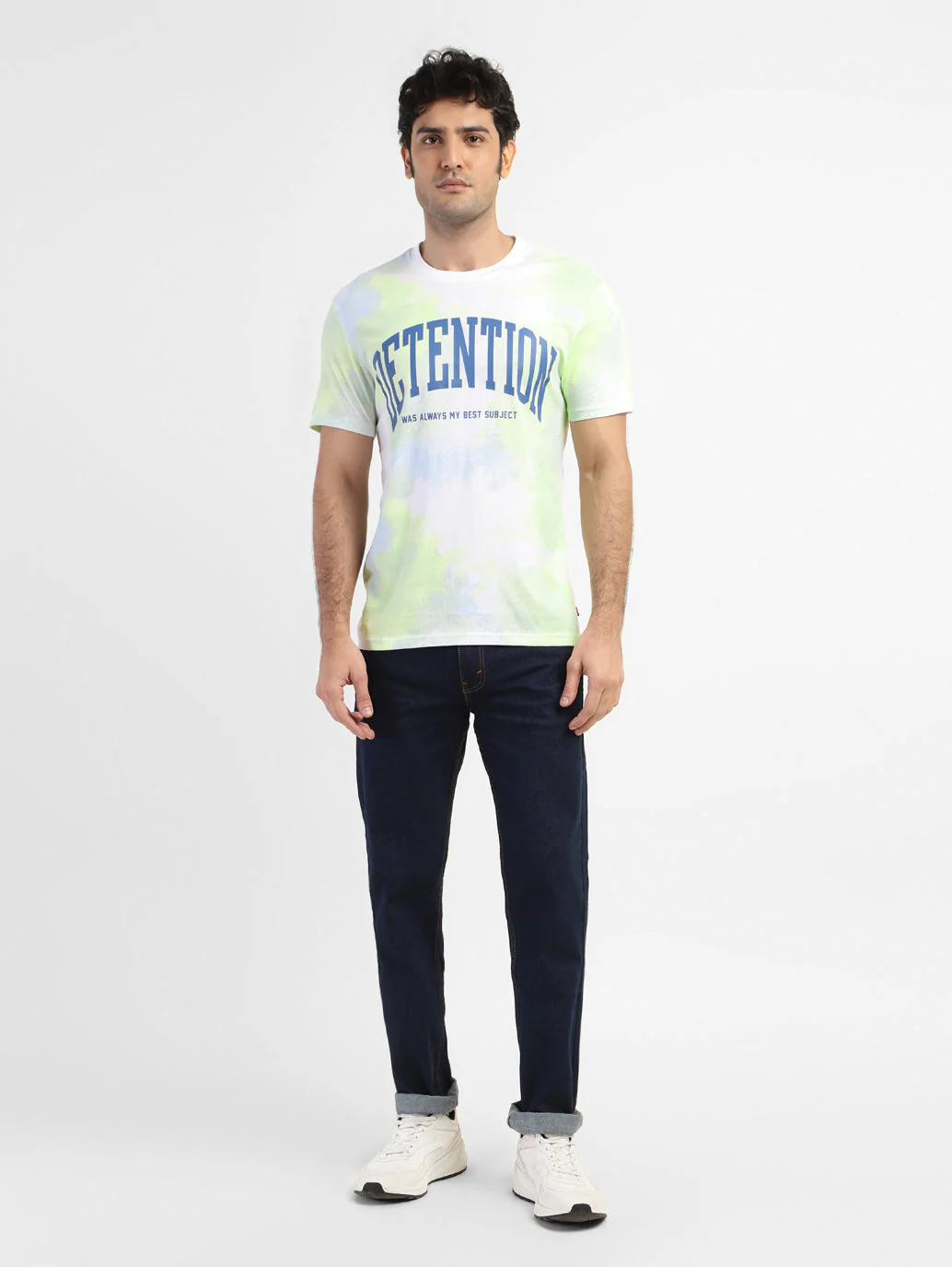 Men's Graphic Print Slim Fit T-shirt - Image 5