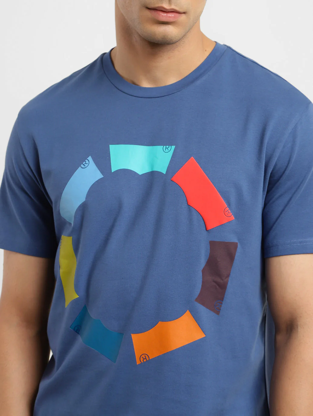 Men's Brand Logo Crew Neck T-shirt - Image 5