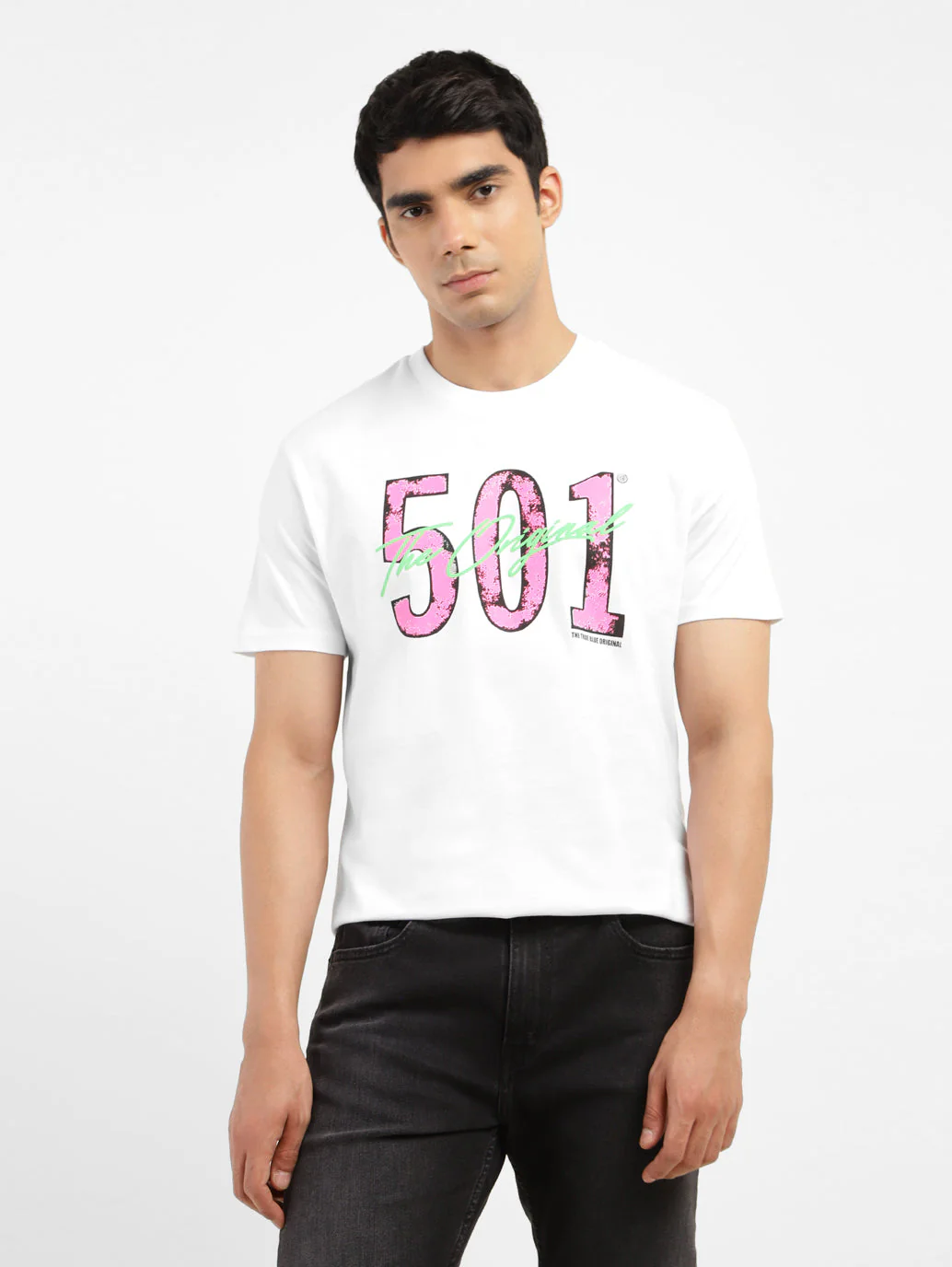 Men's Printed Slim Fit T-shirt - Image 2