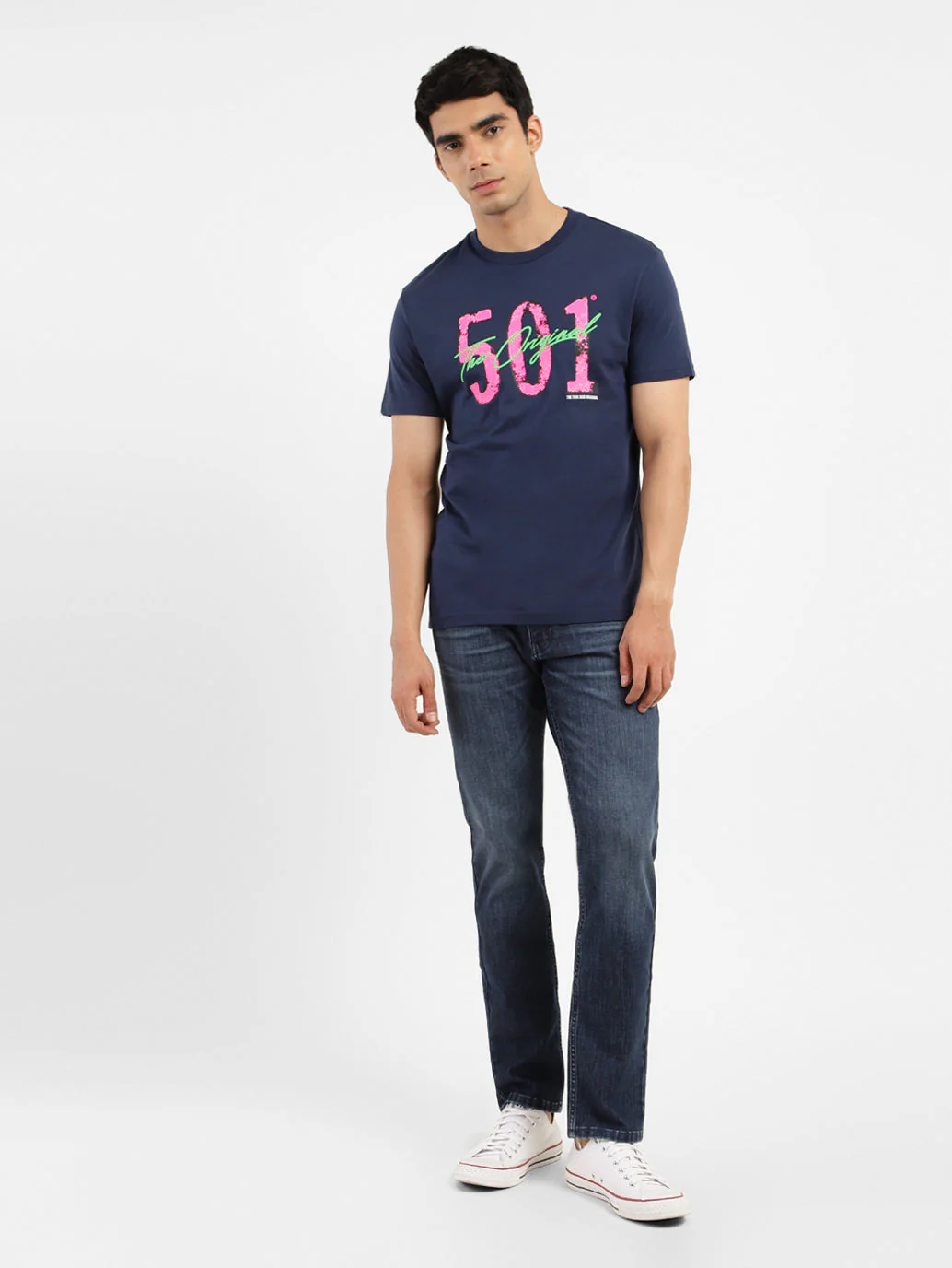 Men's Graphic Print Round Neck T-shirt - Image 6
