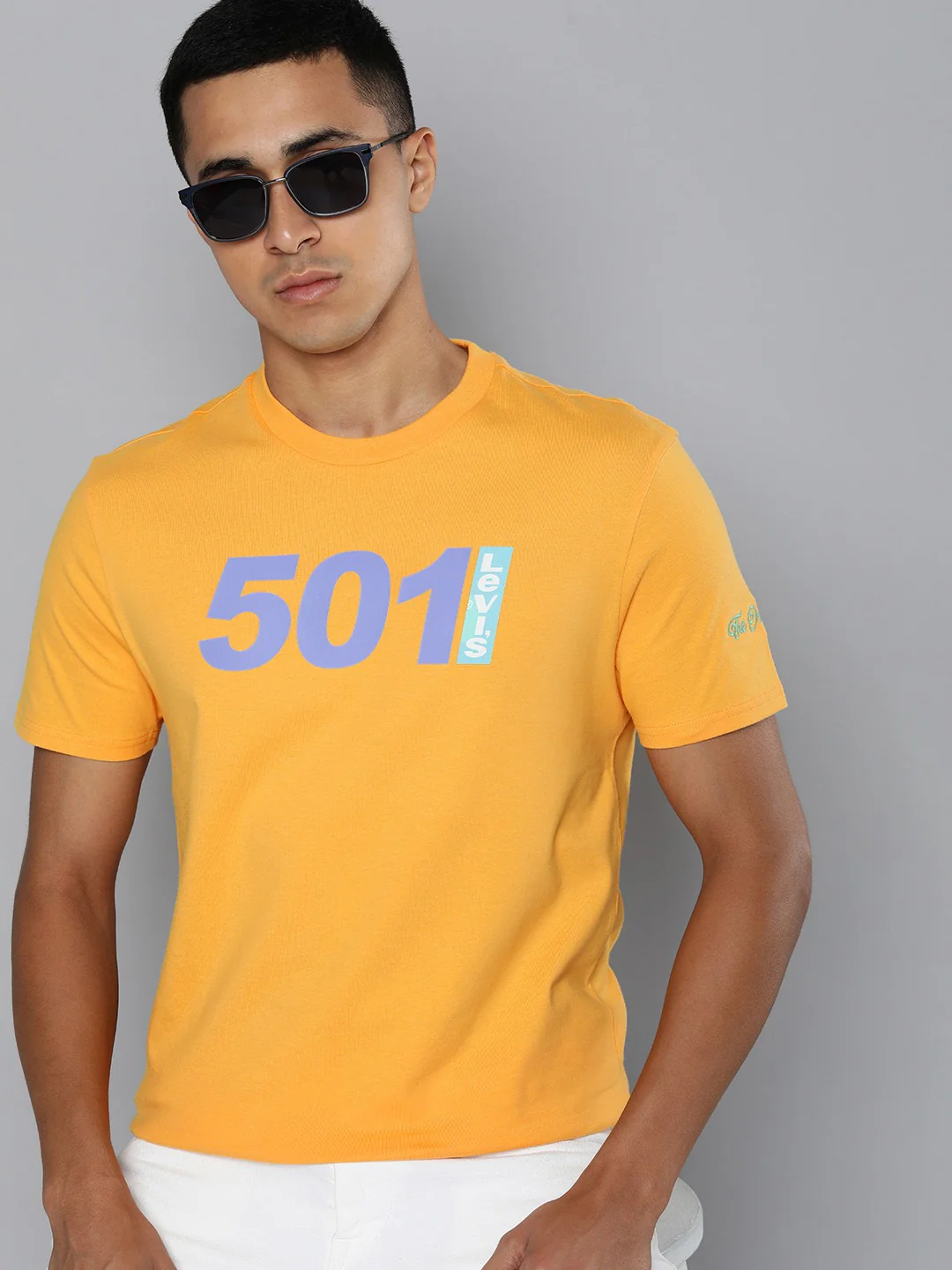 Men's Graphic Print Round Neck T-shirt - Image 2