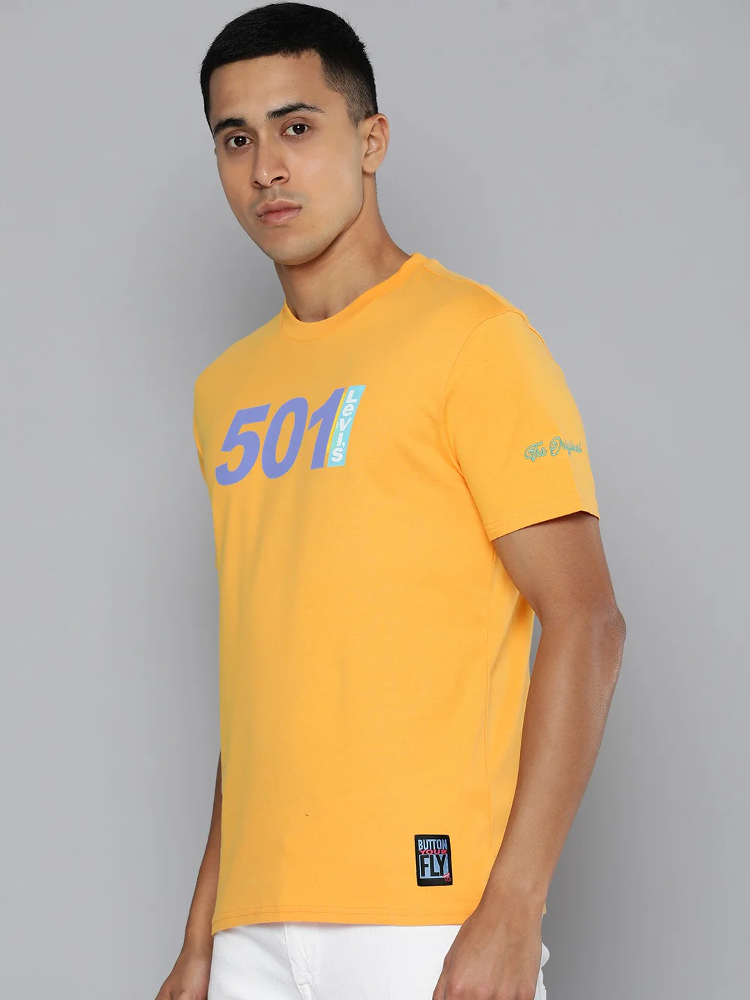 Men's Graphic Print Round Neck T-shirt - Image 3