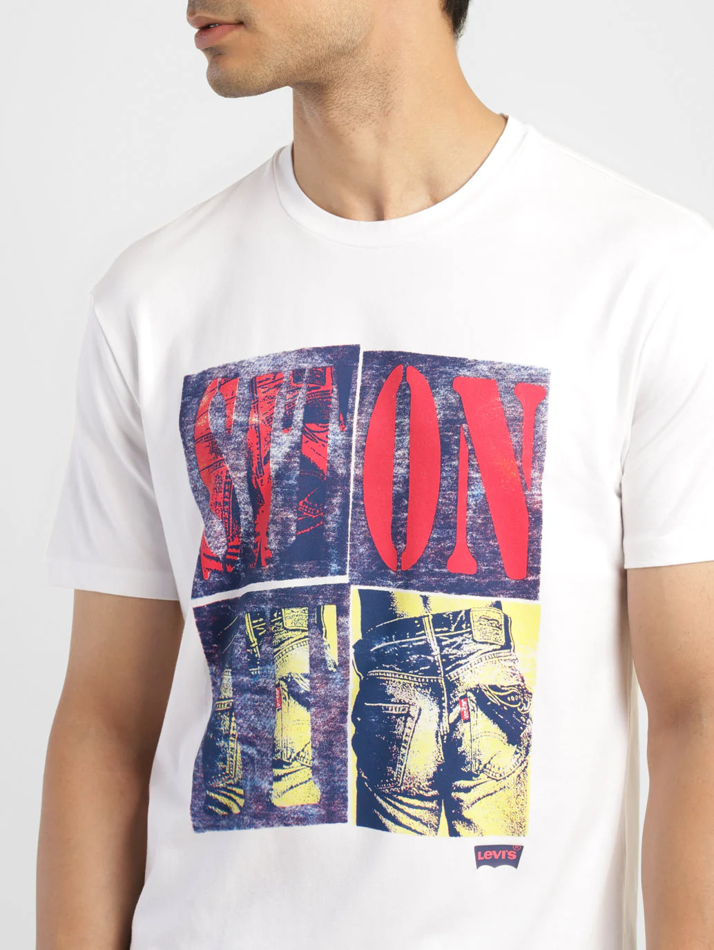 Men's Graphic Print Round Neck T-shirt - Image 5