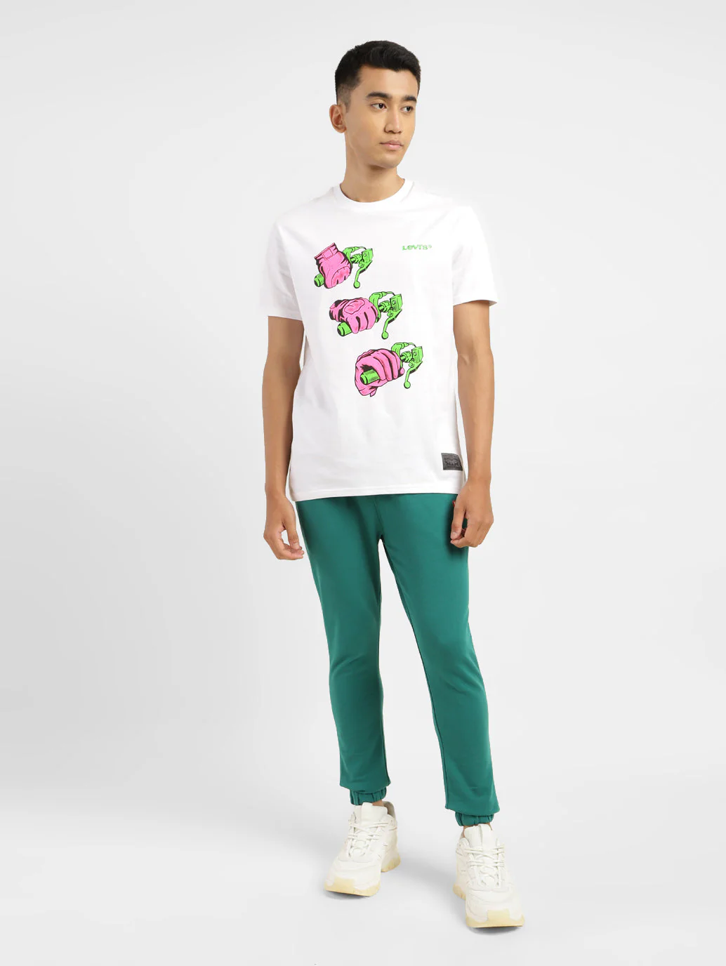 Men's Graphic Print Crew Neck T-shirt - Image 5