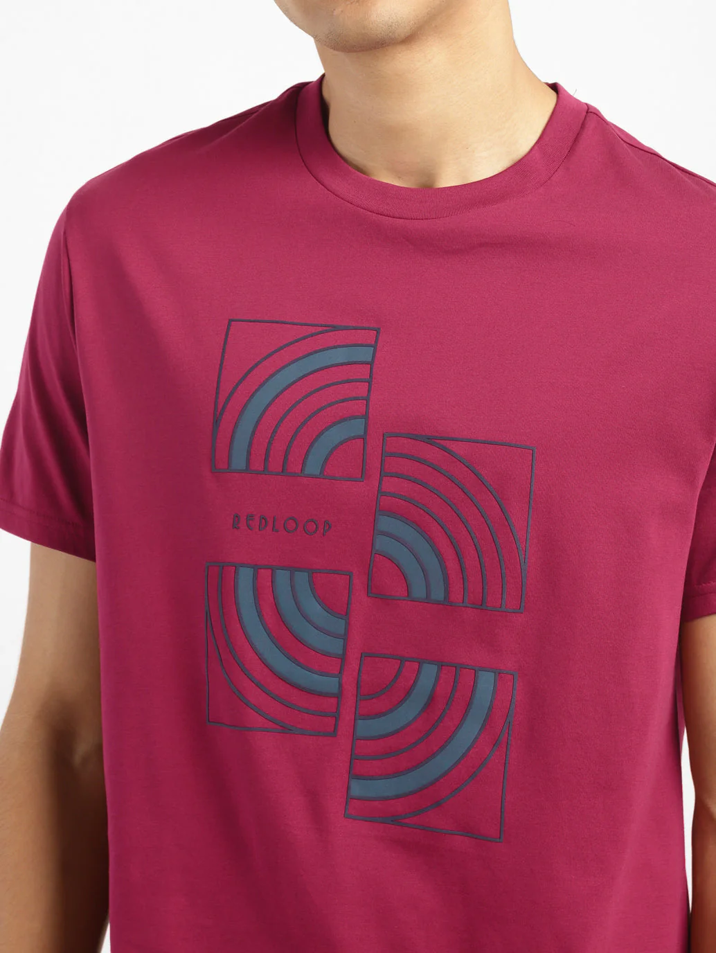 Men's Graphic Print Round Neck T-shirt - Image 5