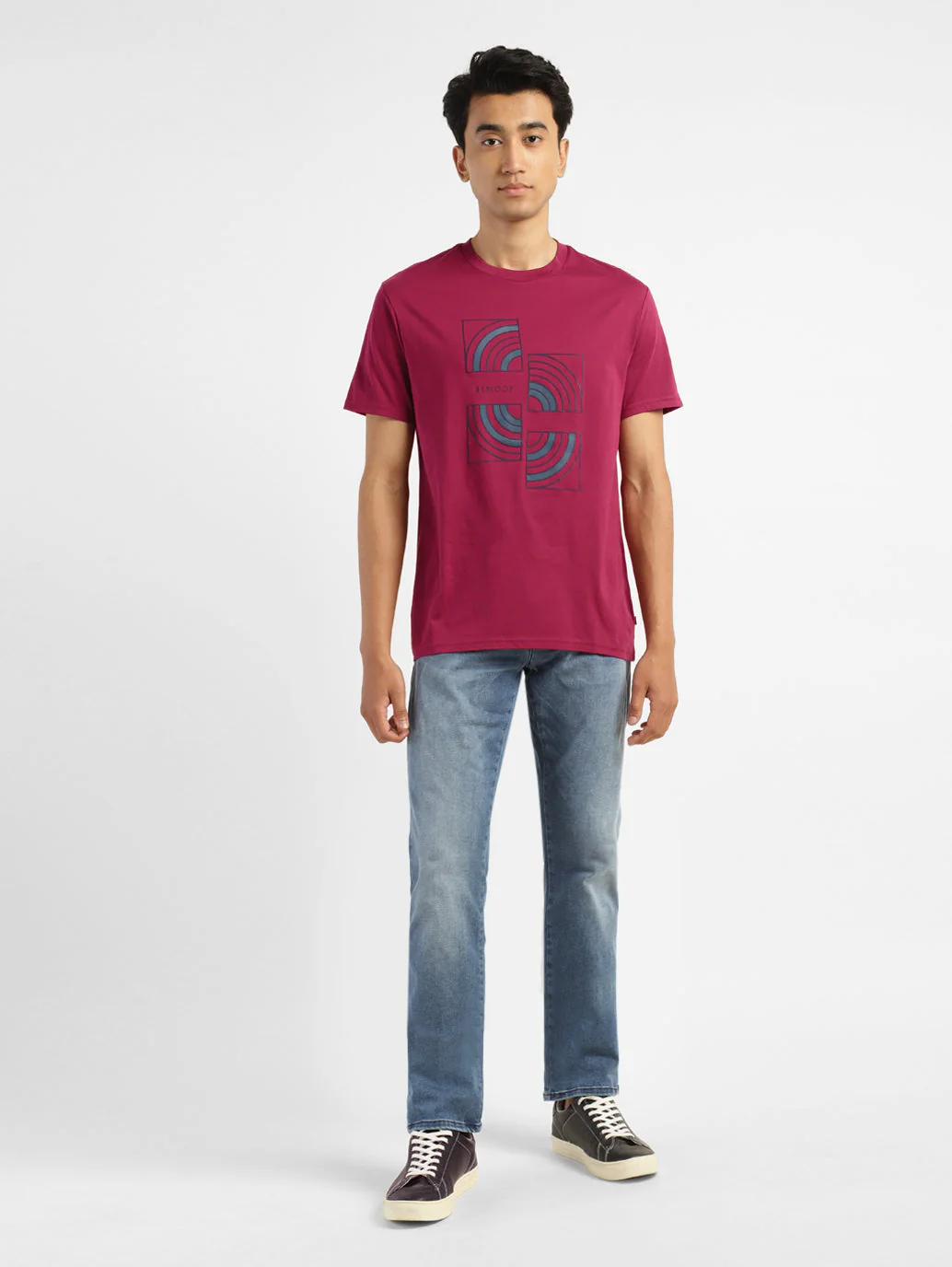 Men's Graphic Print Round Neck T-shirt - Image 6