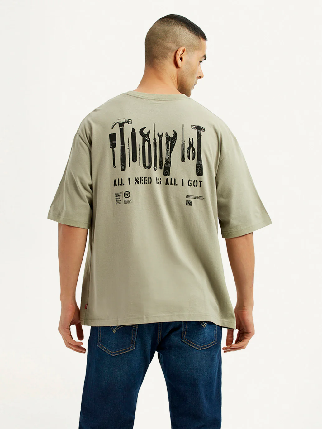Men's Graphic Print Loose Fit T-shirt - Image 3