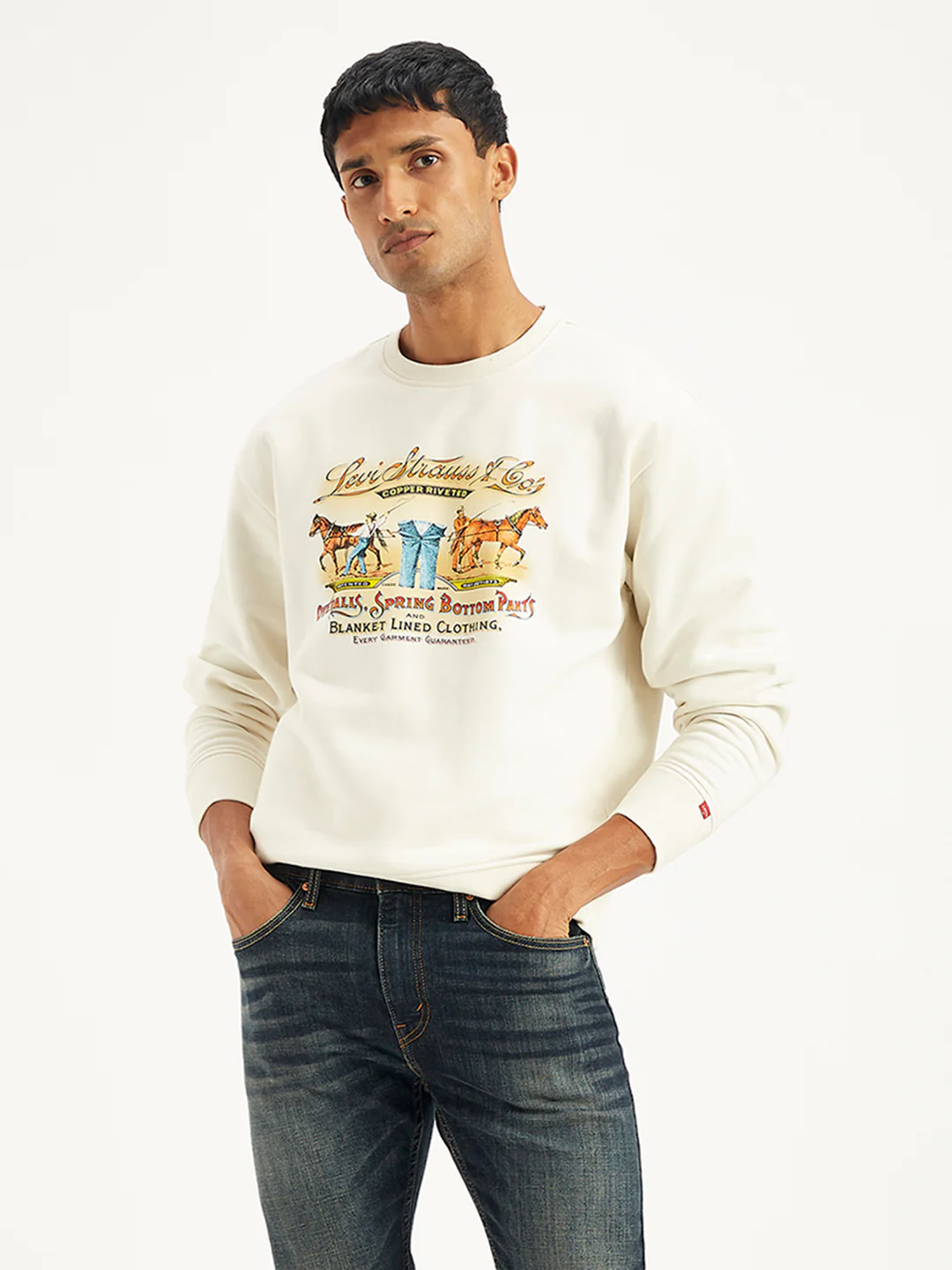 Men's Graphic Print Slim Fit Sweatshirt - Image 5