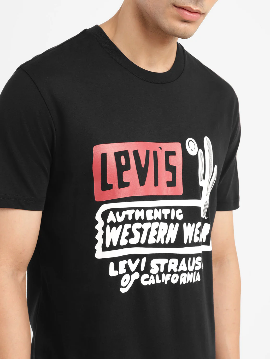 Men's Graphic Print Slim Fit T-shirt - Image 4