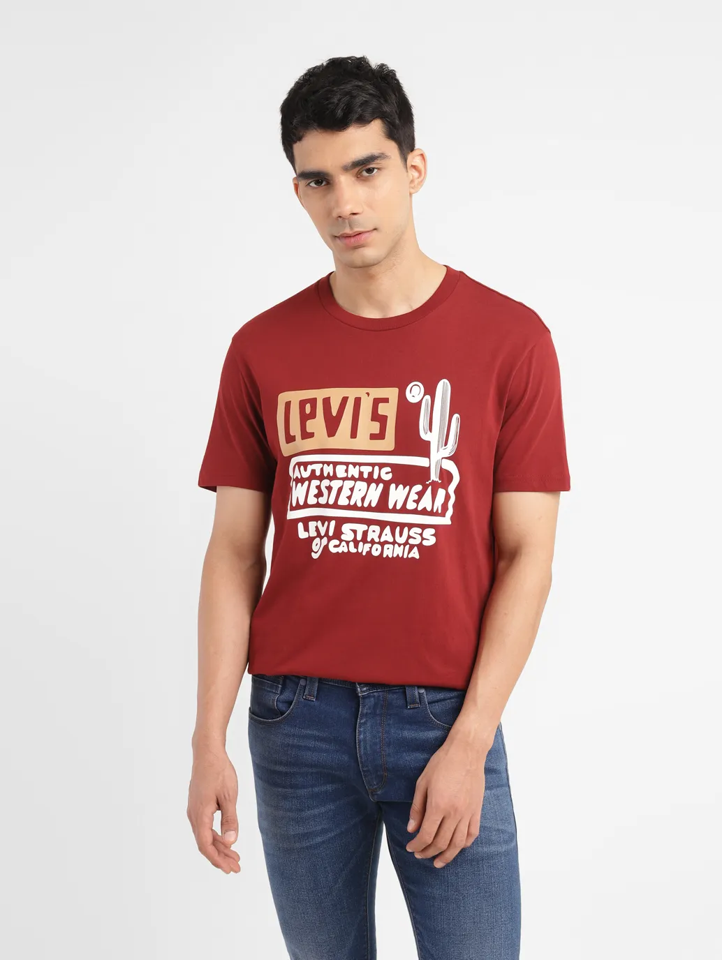 Men's Graphic Print Slim Fit T-shirt - Image 6