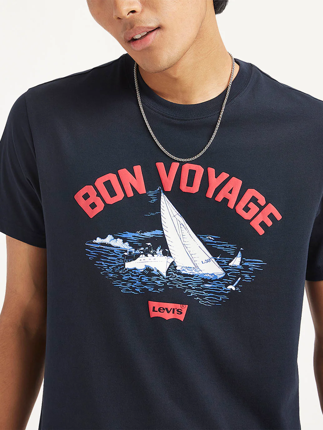Men's Graphic Print Slim Fit T-Shirt - Image 5