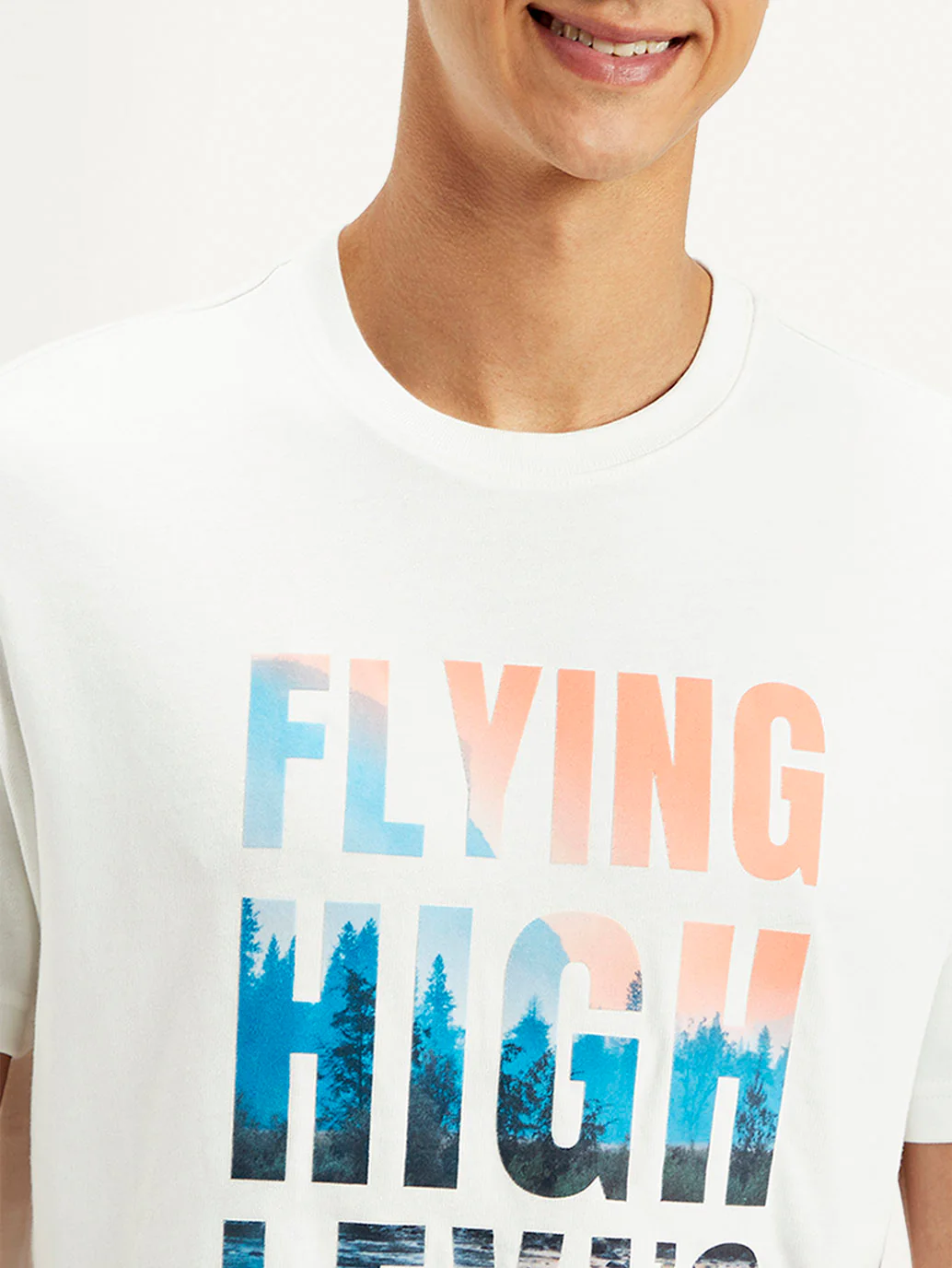 Men's Graphic Print Slim Fit T-Shirt - Image 3