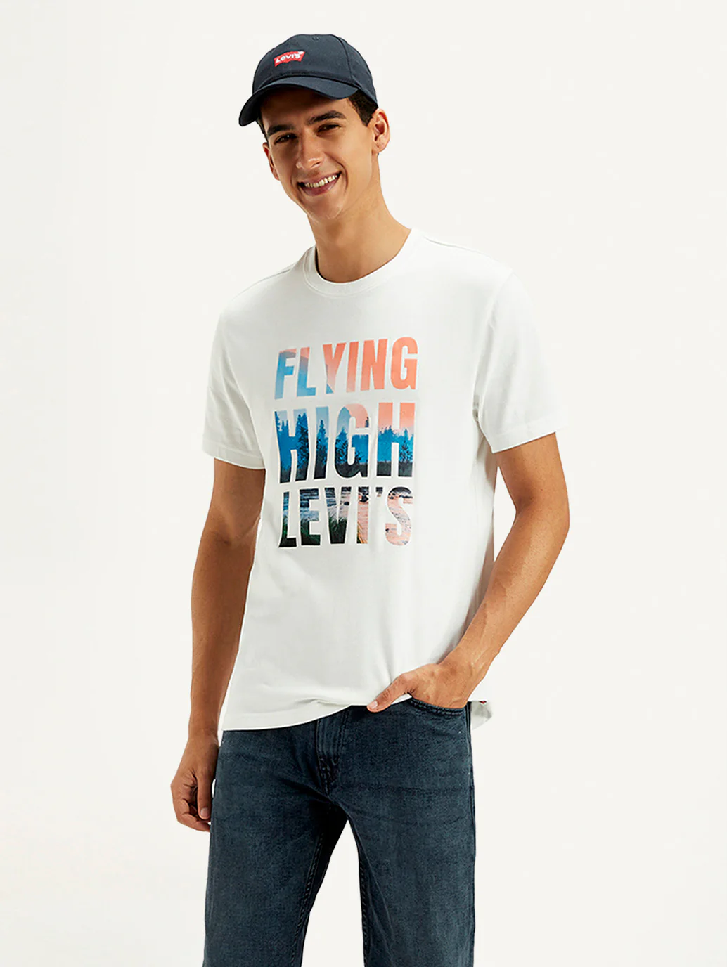 Men's Graphic Print Slim Fit T-Shirt - Image 4
