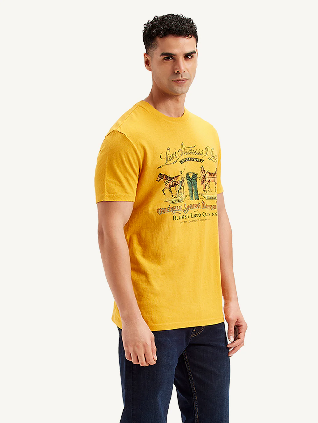 Men's Graphic Print Slim Fit T-shirt - Image 5