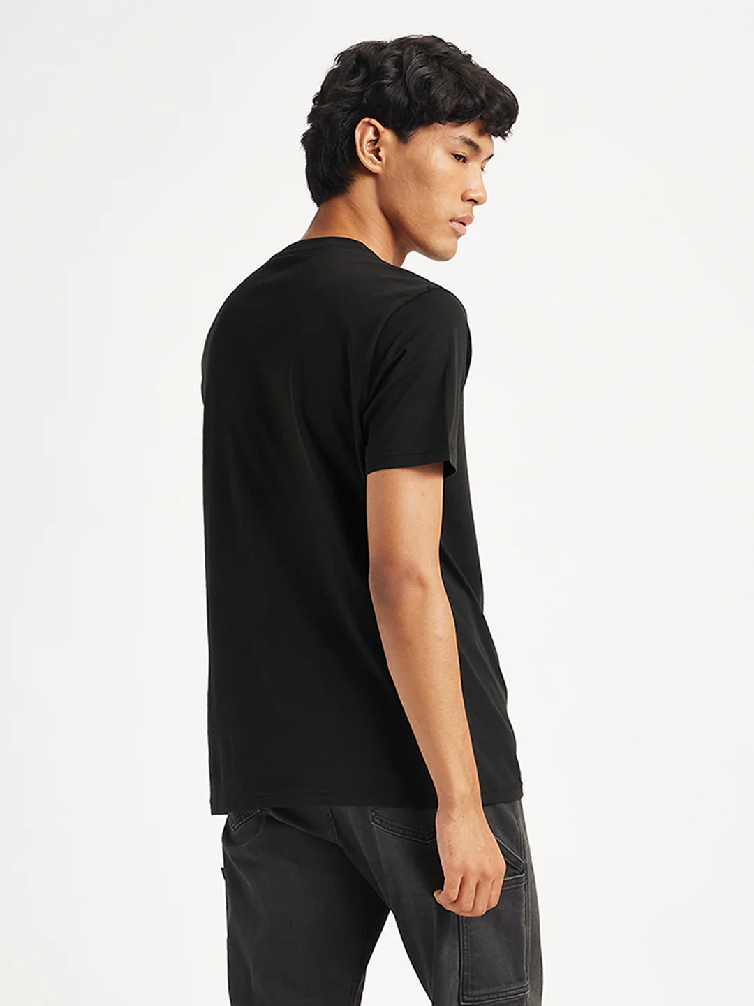 Men's Graphic Print Slim Fit T-shirt - Image 2