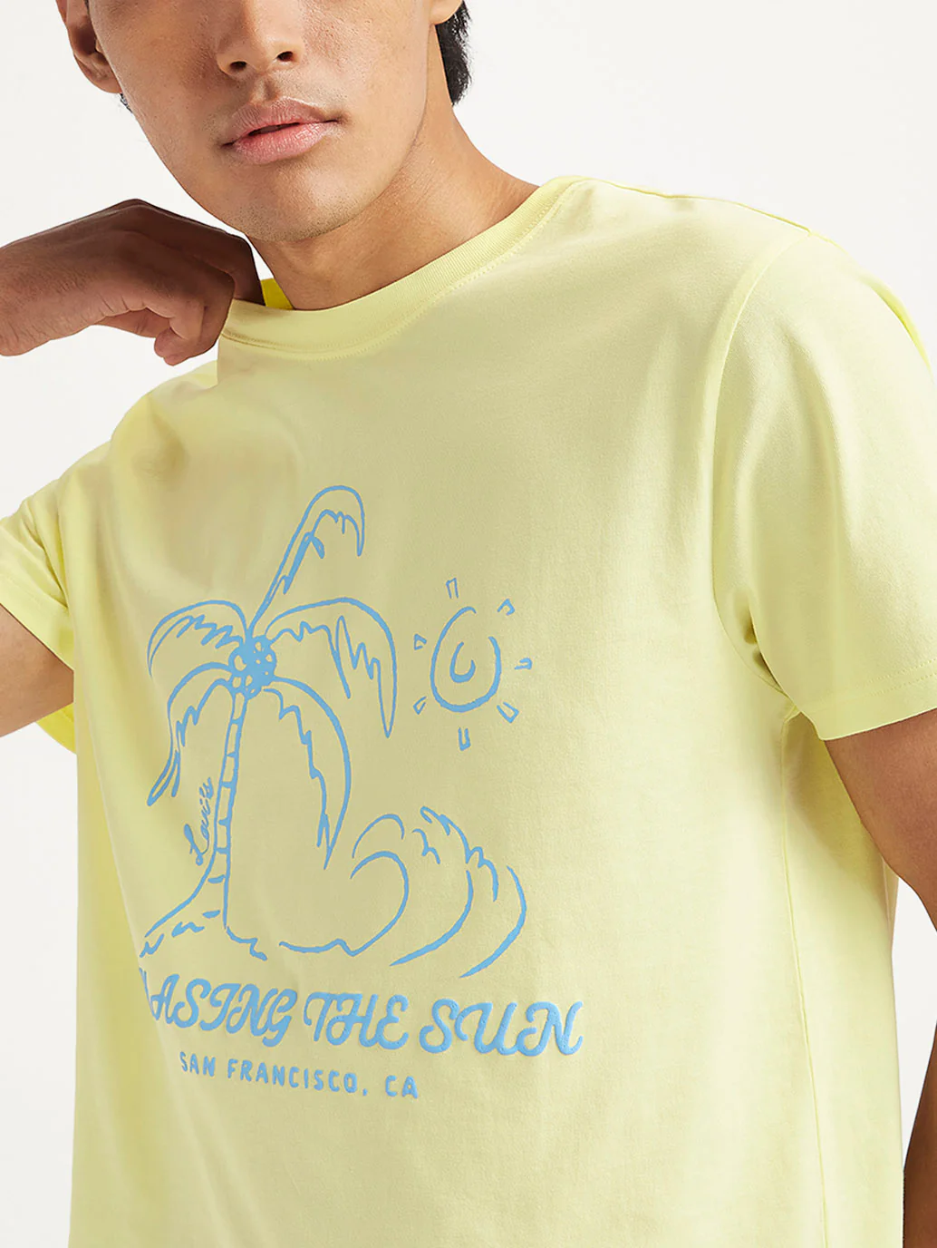 Men's Graphic Print Slim Fit T-Shirt - Image 3
