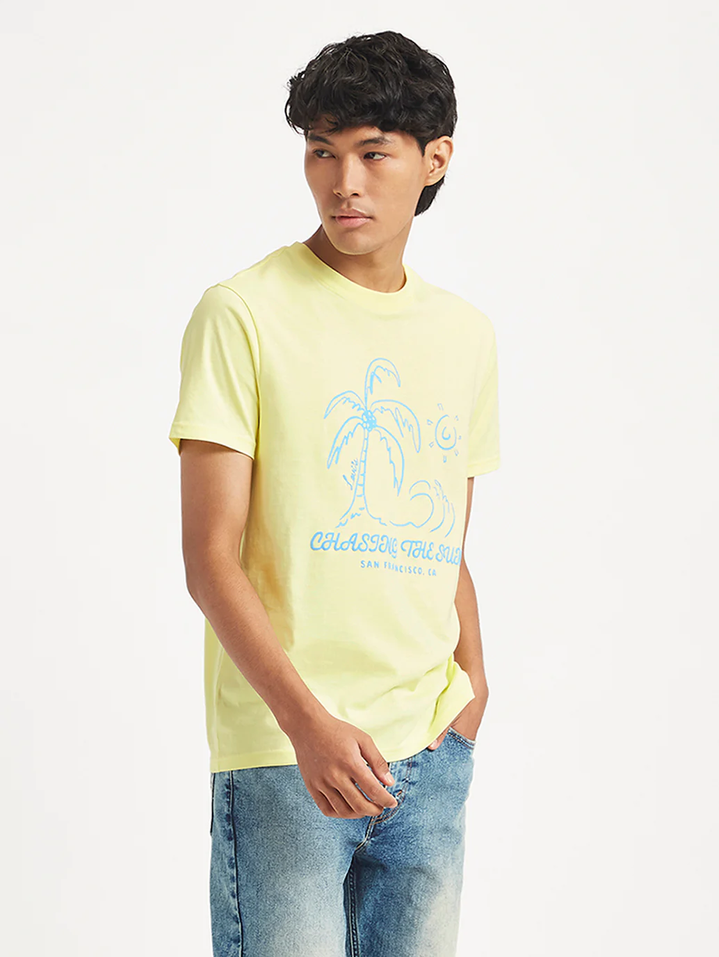 Men's Graphic Print Slim Fit T-Shirt - Image 4