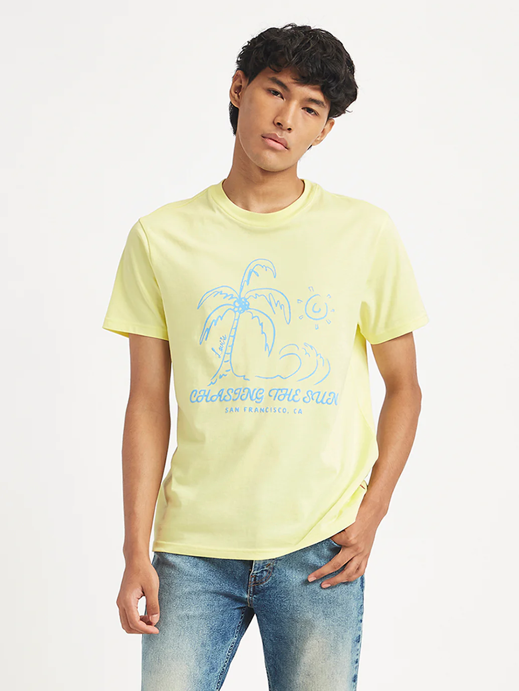 Men's Graphic Print Slim Fit T-Shirt - Image 6