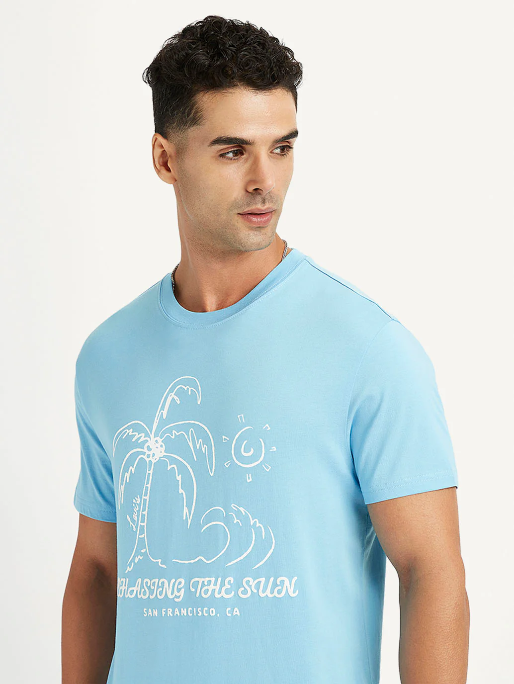 Men's Graphic Print Slim Fit T-Shirt - Image 3