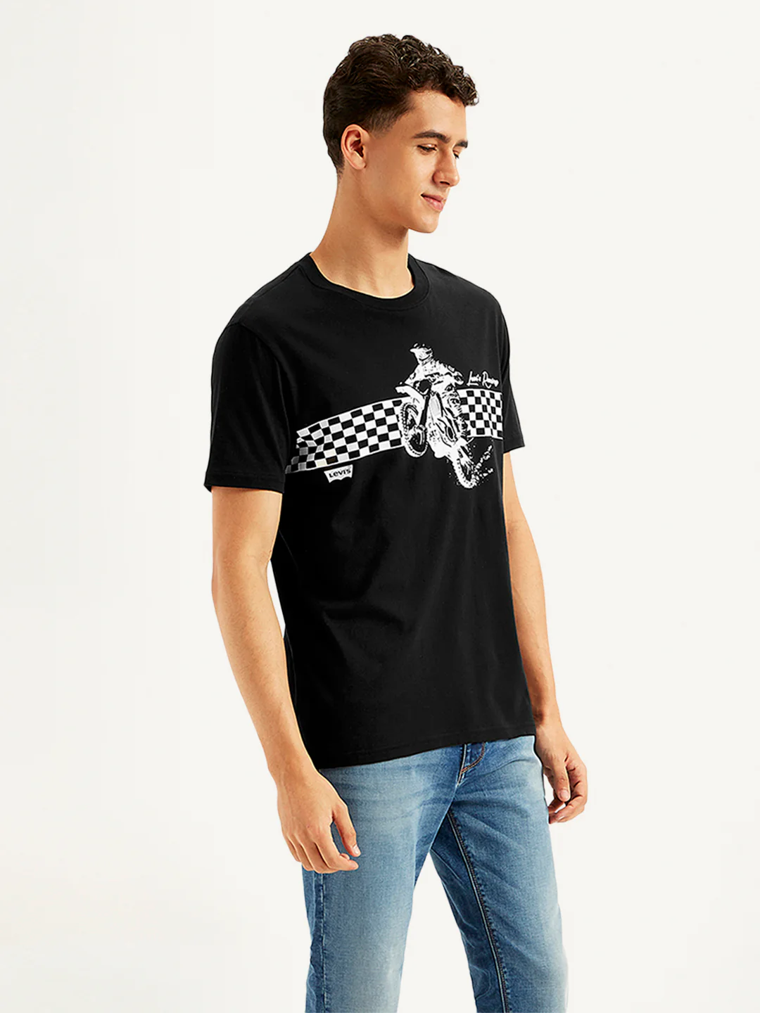 Men's Graphic Print Slim Fit T-Shirt - Image 3
