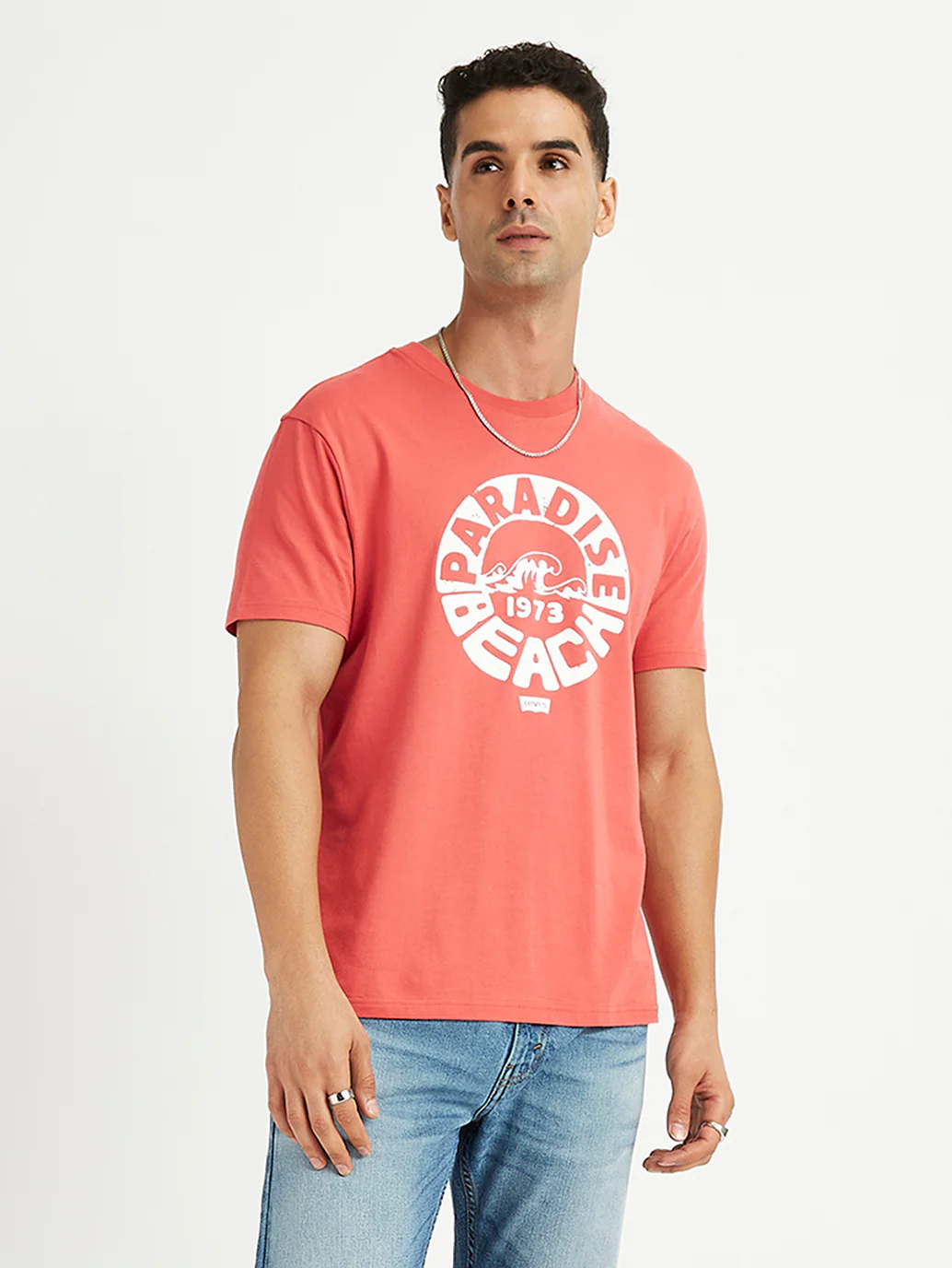 Men's Graphic Print Slim Fit T-Shirt - Image 5