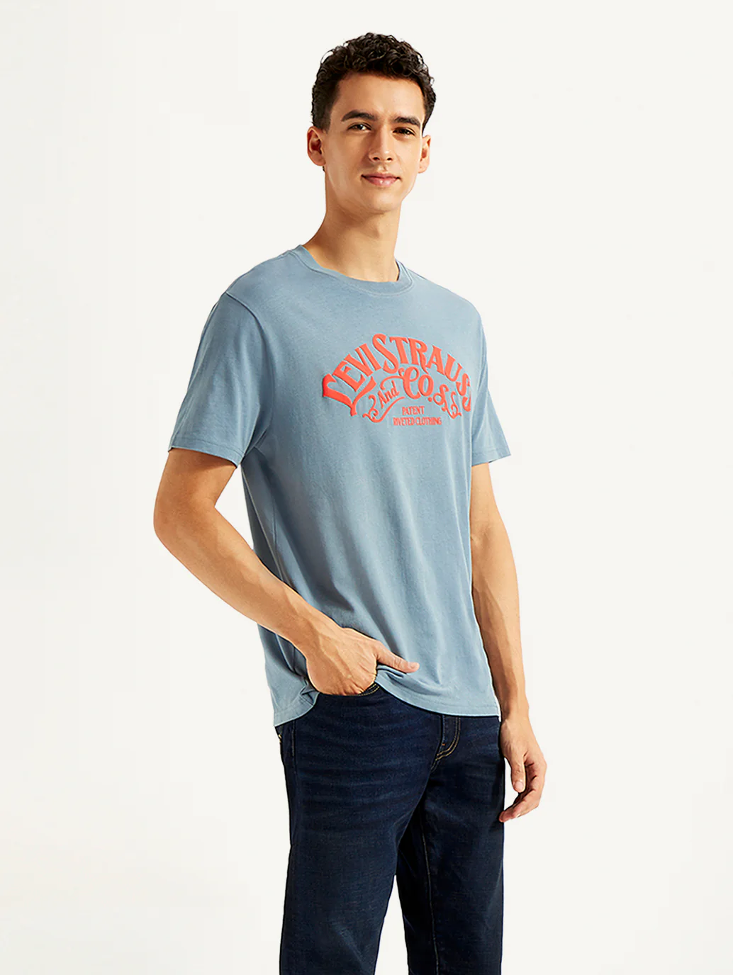 Men's Graphic Print Slim Fit T-shirt - Image 5