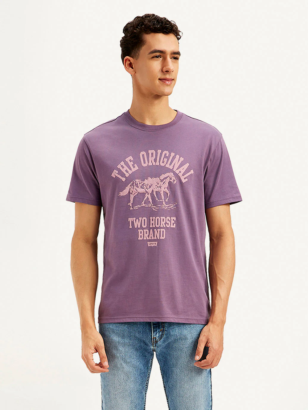 Men's Graphic Print Slim Fit T-shirt - Image 2
