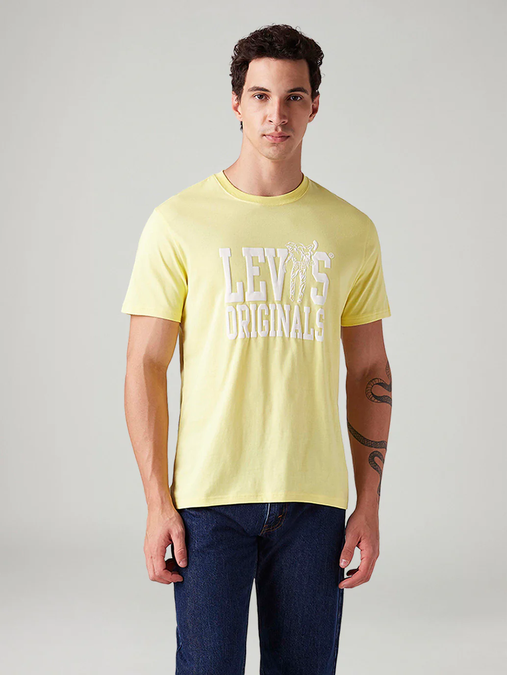 Men's Graphic Print Slim Fit T-Shirt - Image 2